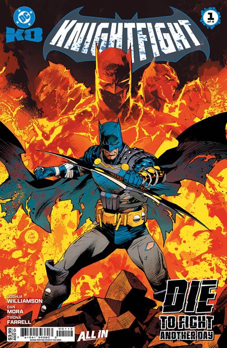 DC K.O. KNIGHTFIGHT #1 (OF 4) Second Printing Cvr A Dan Mora -- [Expected In Stock Date : 02-04-26]