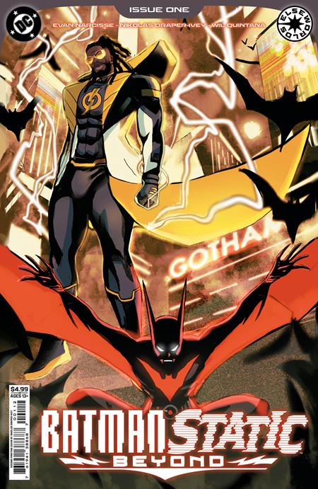 BATMAN STATIC BEYOND #1 (OF 6) Second Printing Cvr A Nikolas Draper-Ivey  -- [Expected In Stock Date : 02-04-26]