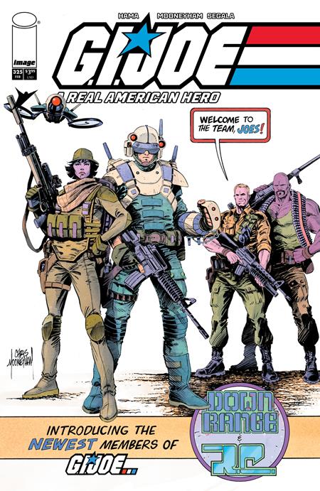 GI JOE A REAL AMERICAN HERO #325 CVR E CHRIS MOONEYHAM NEW JOE VAR -- [Expected In Stock Date : 02-11-26]