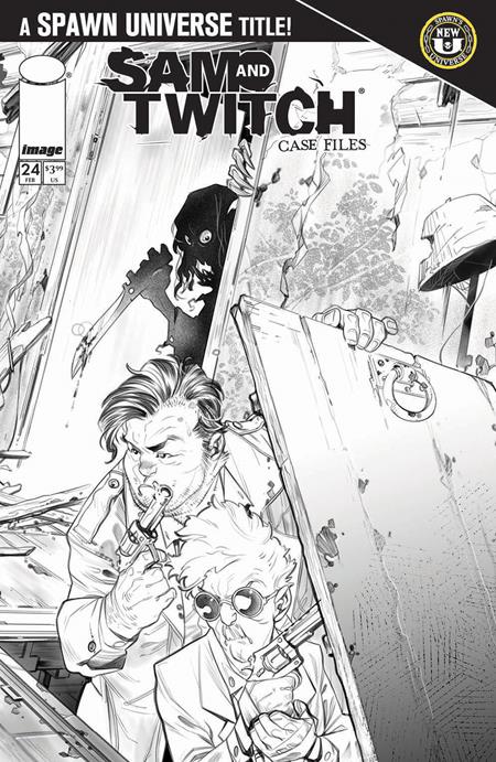 SPAWN SAM AND TWITCH CASE FILES #24 CVR B IG GUARA B&W VAR -- [06-03-26]