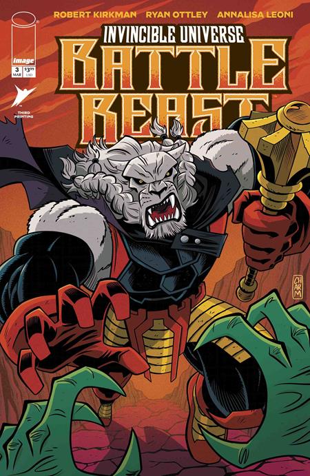 INVINCIBLE UNIVERSE BATTLE BEAST #3 3RD PTG -- [Expected In Stock Date : 03-18-26]