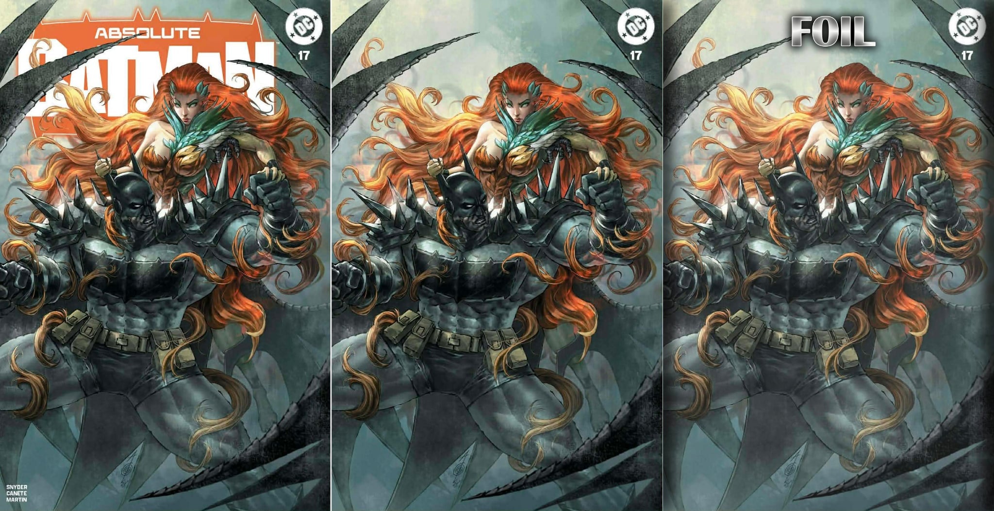 ABSOLUTE BATMAN #17 ALAN QUAH EXCLUSIVE VARIANT COVERS