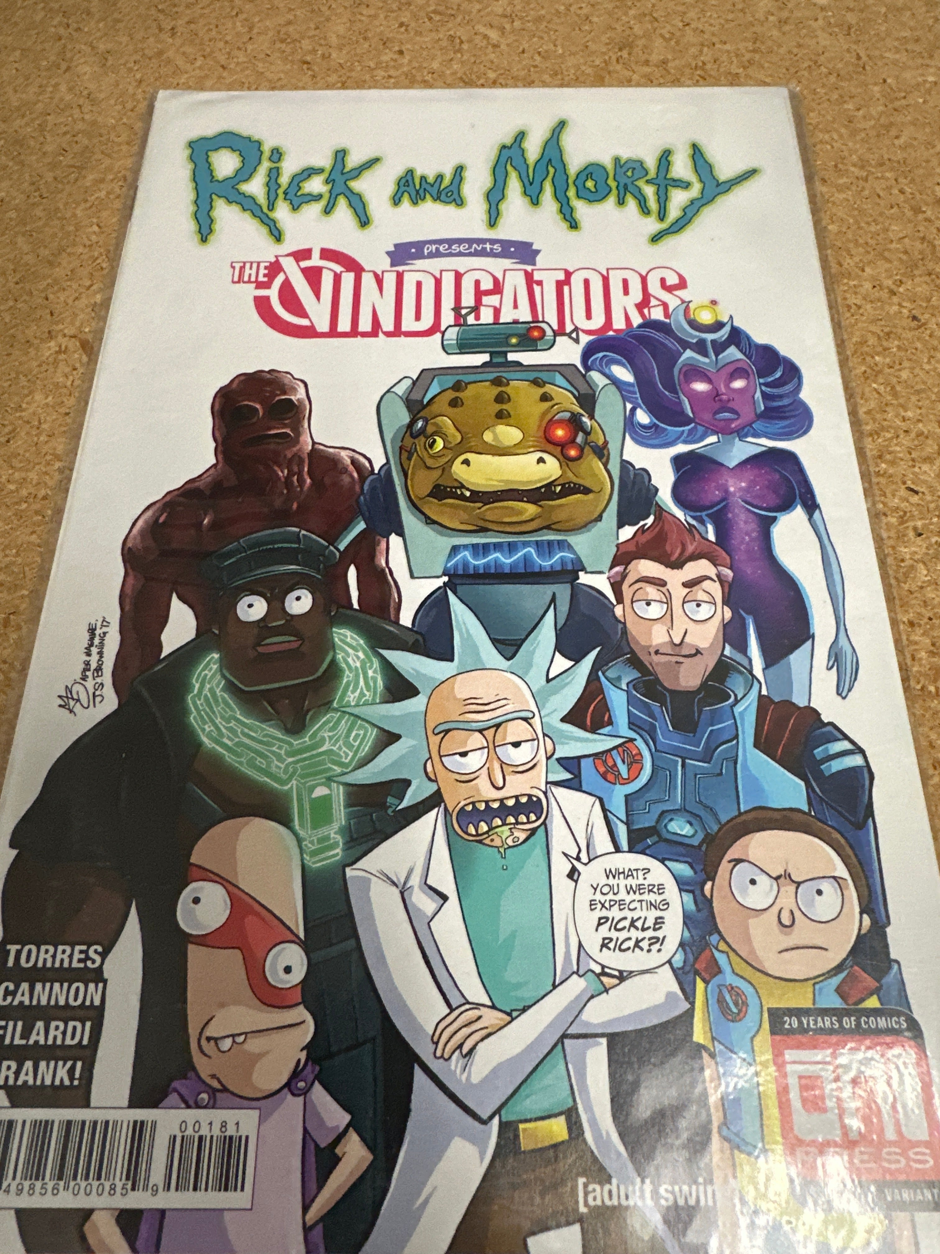 RICK AND MORTY #1 VINDICATORS(CB100)