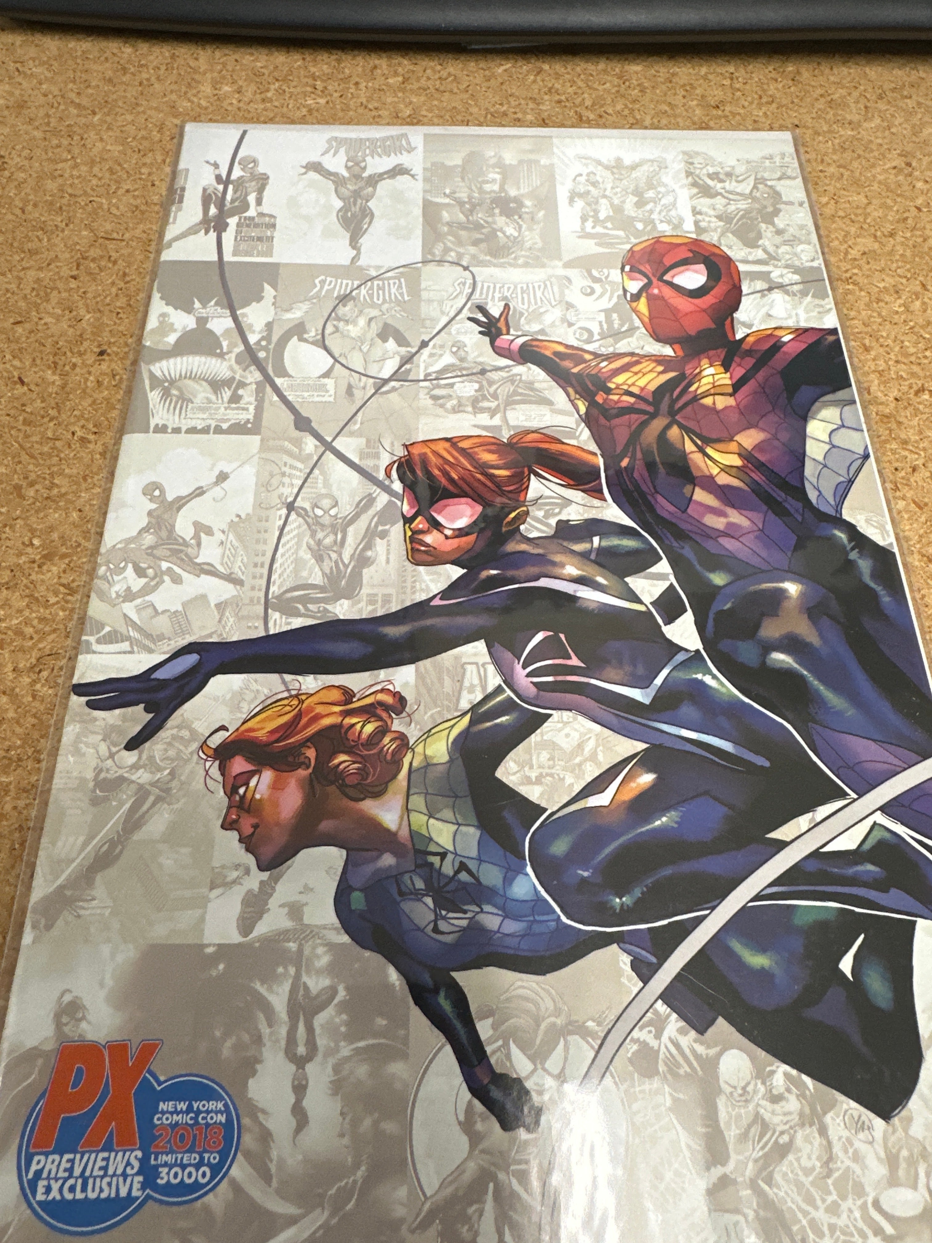 SPIDER-GIRL #1 2018 PREVIEWS EXCLUSIVE(CB100)