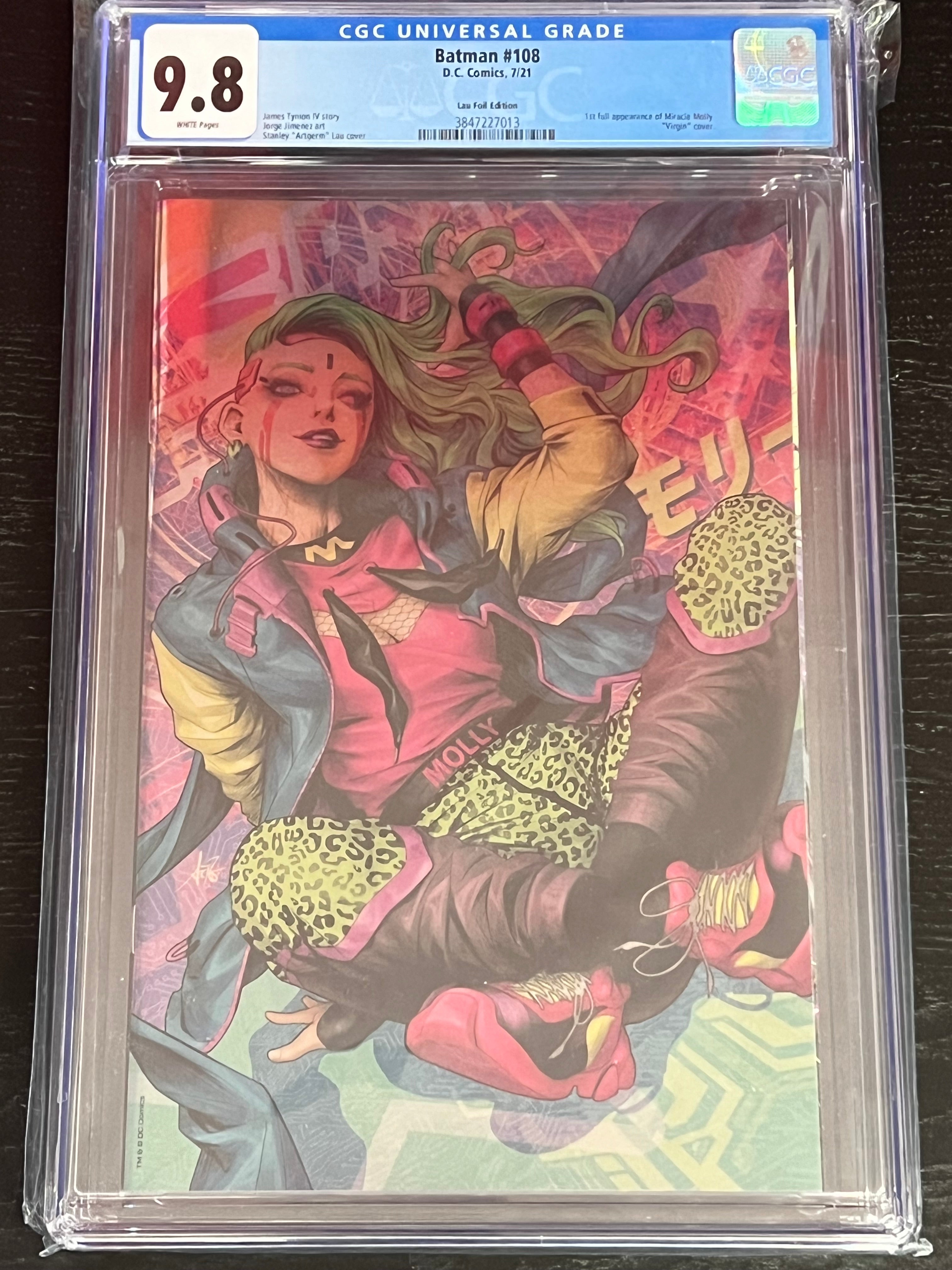 BATMAN #108 ARGERM 1:50 FOIL VARIANT CGC 9.8 (INSTOCK) C54