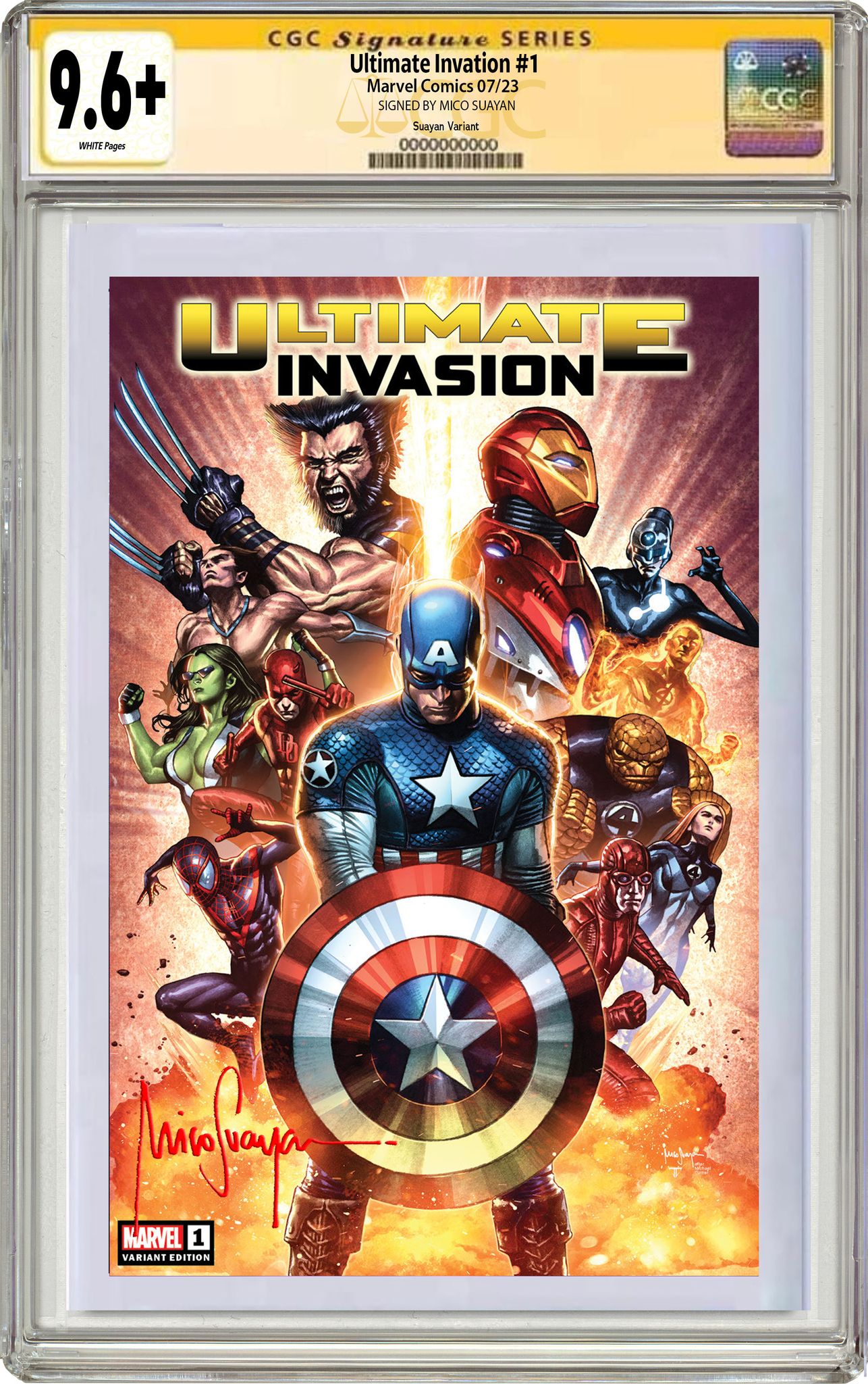 ULTIMATE INVASION 1 MICO SUAYAN EXCLUSIVE VARIANT OPTIONS