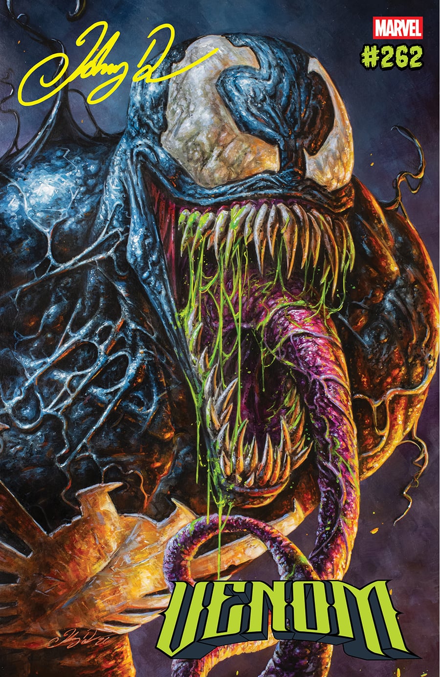 VENOM #262 JOHNNY DESJARDINS NYCC EXCLUSIVE VARIANT COVERS (RAW OPTIONS)
