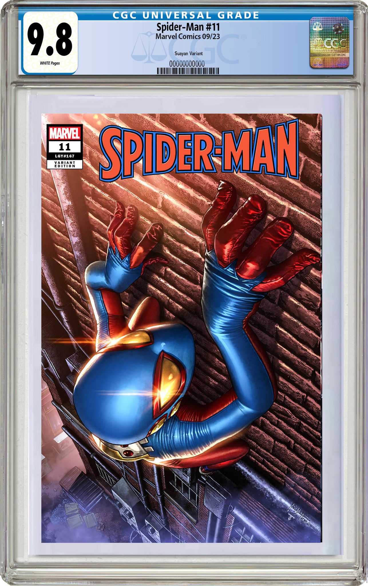 SPIDER-MAN 11 MICO SUAYAN EXCLUSIVE VARIANT COVER OPTIONS - 08/16/23