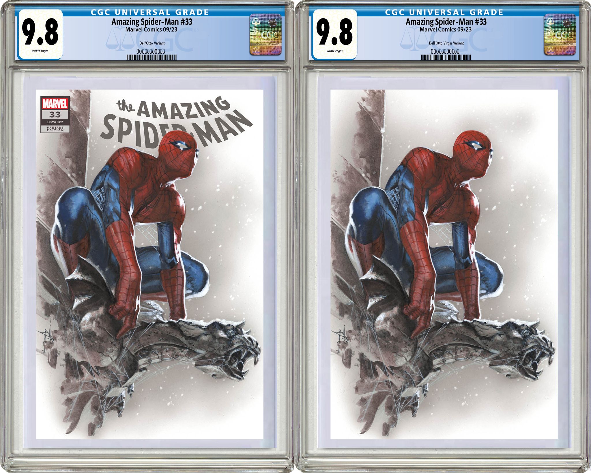 AMAZING SPIDER-MAN 33 GABRIELE DELL'OTTO EXCLUSIVE VARIANT OPTIONS- 09/06/23