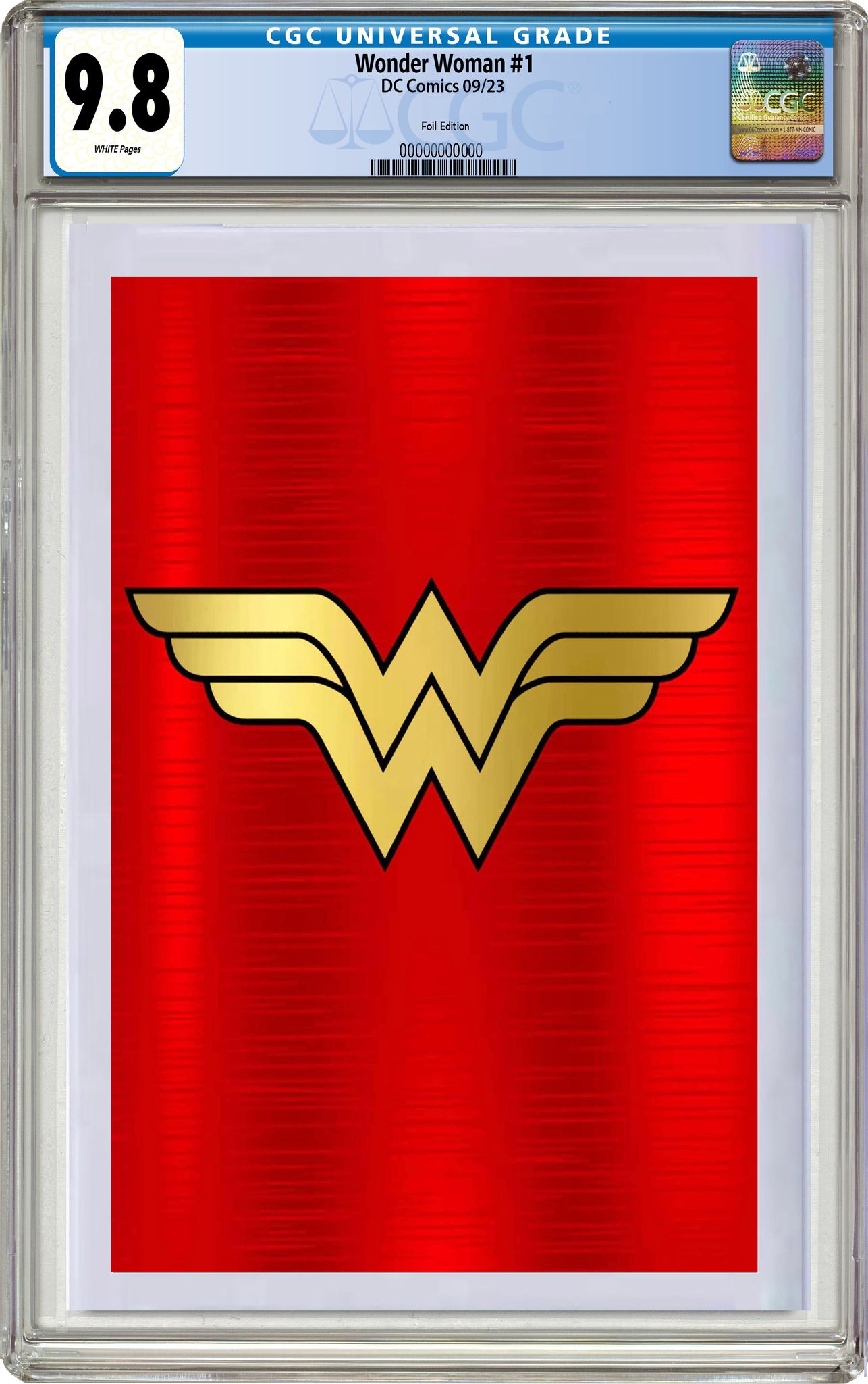WONDER WOMAN #1 EXCLUSIVE RED FOIL VARIANT OPTIONS - 09/19/23