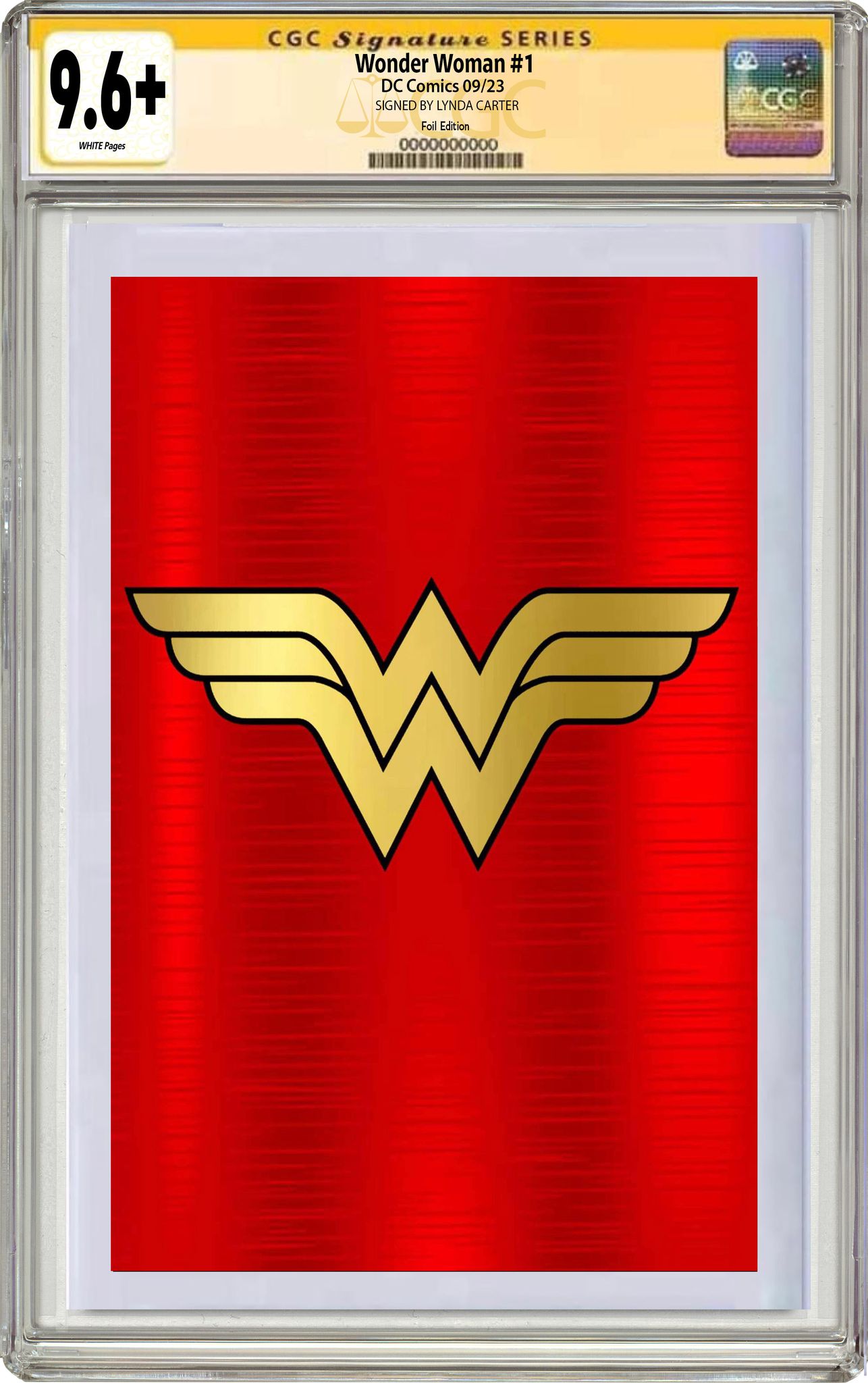 WONDER WOMAN #1 EXCLUSIVE RED FOIL VARIANT OPTIONS - 09/19/23