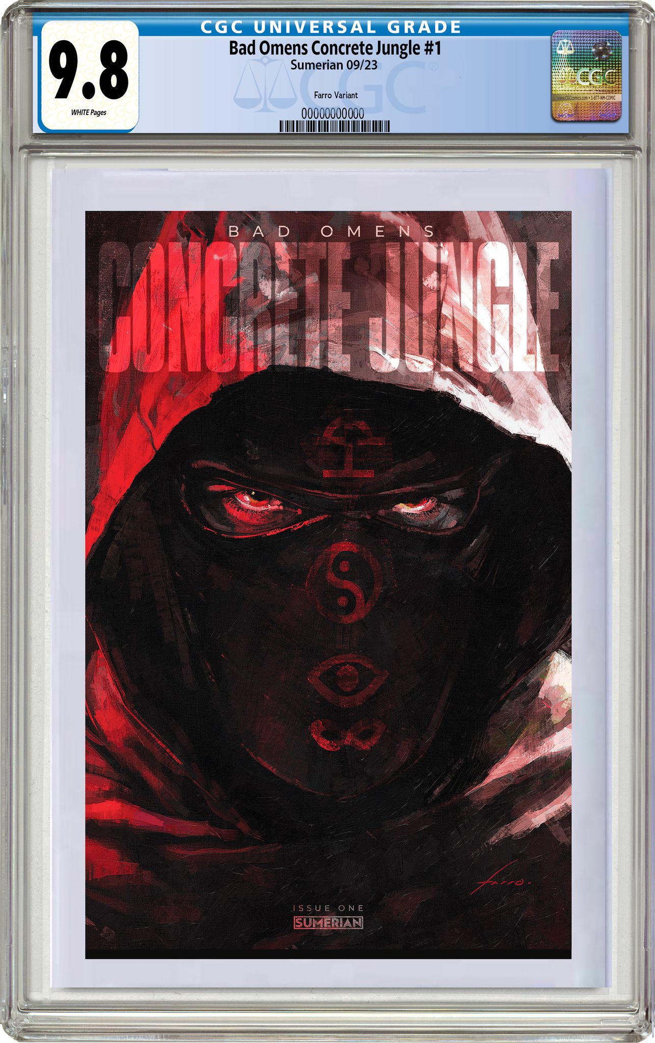 BAD OMENS CONCRETE JUNGLE #1 VIKTOR FARRO EXCLUSIVE VARIANT OPTIONS -