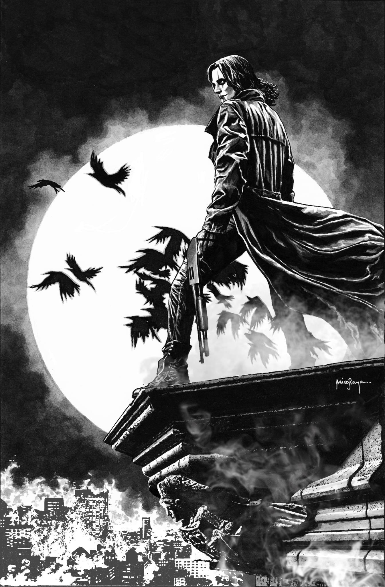 CROW DEAD TIME #1 MICO SUAYAN FANEXPO CHICAGO UNDERWORLD EXCLUSIVE VARIANT OPTIONS