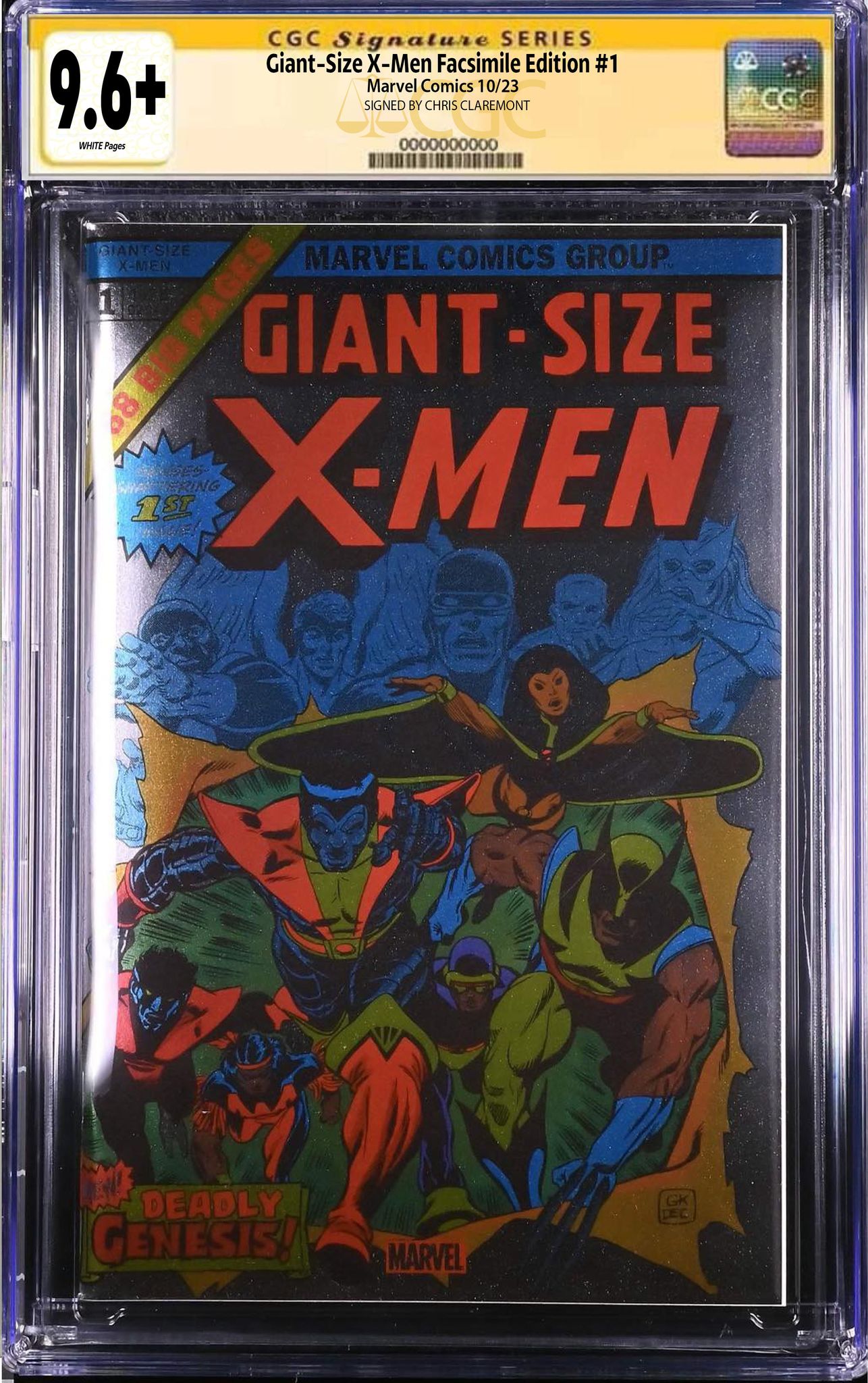 GIANT-SIZE X-MEN 1 FACSIMILE FOIL NYCC 2023 EXCLUSIVE VARIANT OPTIONS  10/11/23