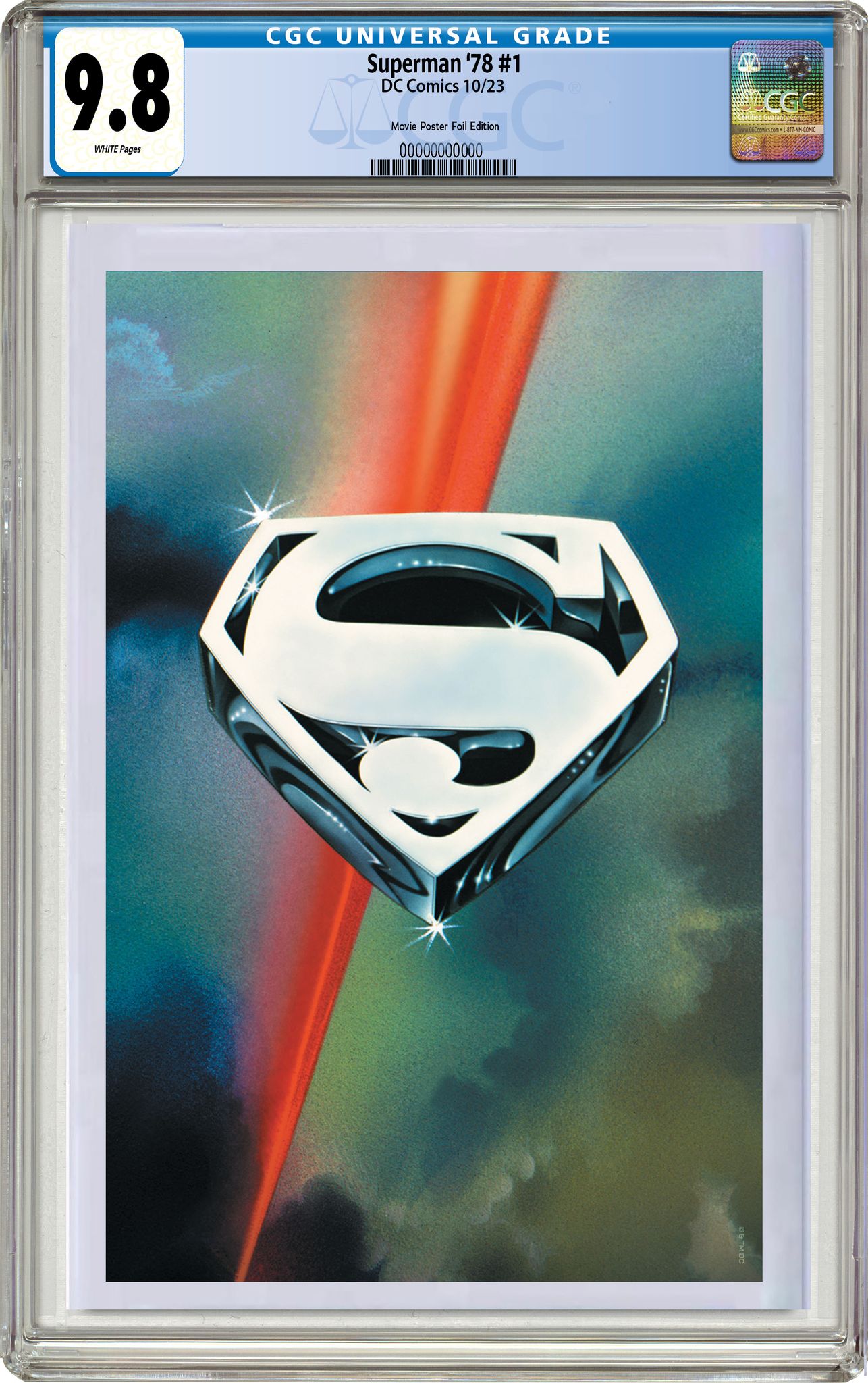 SUPERMAN 78 #1 NYCC EXCLUSIVE LOGO FOIL VARIANT