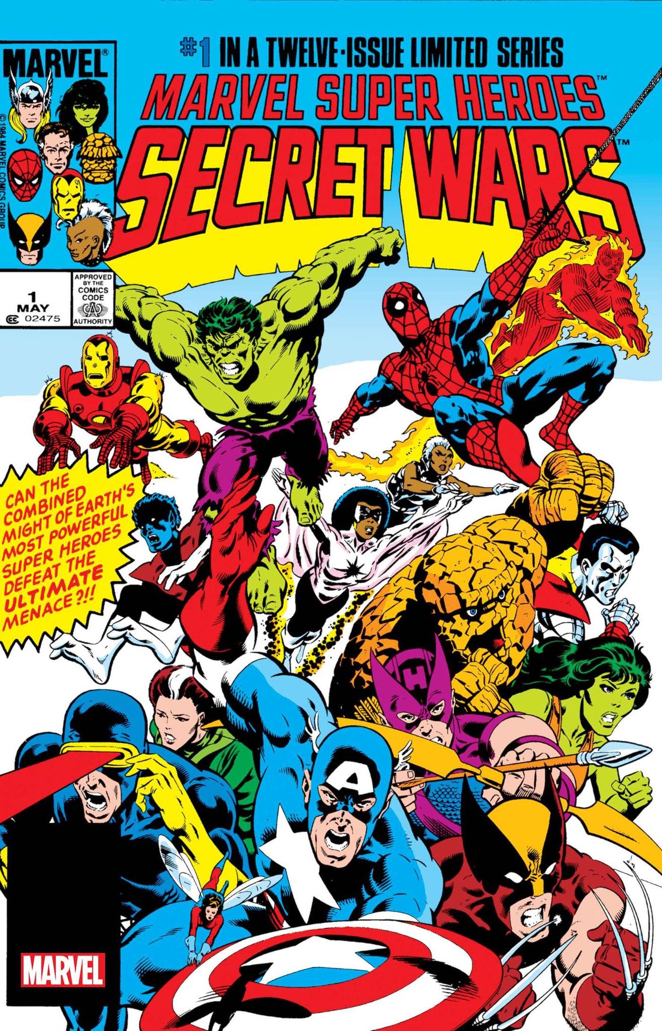 MARVEL SUPER HEROES SECRET WARS 1 FACSIMILE EDITION - 01/17/24