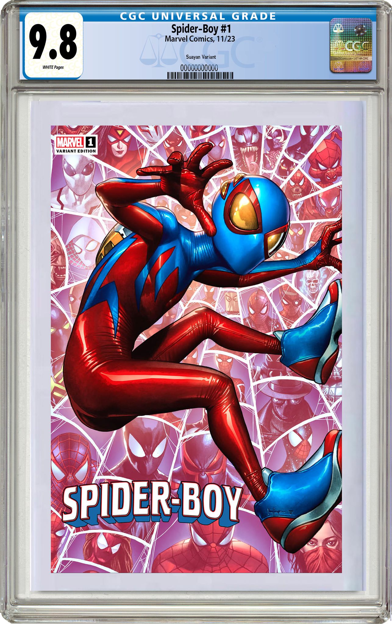 SPIDER-BOY #1 MICO SUAYAN EXCLUSIVE VARIANT COVER OPTIONS - 11/01/23