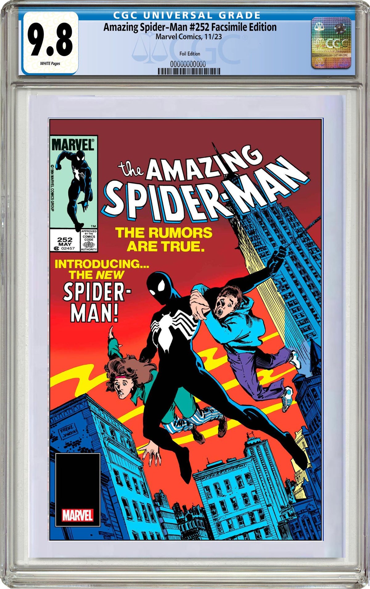 Asm 252 MARVEL & DC FACSIMILE EDITIONS