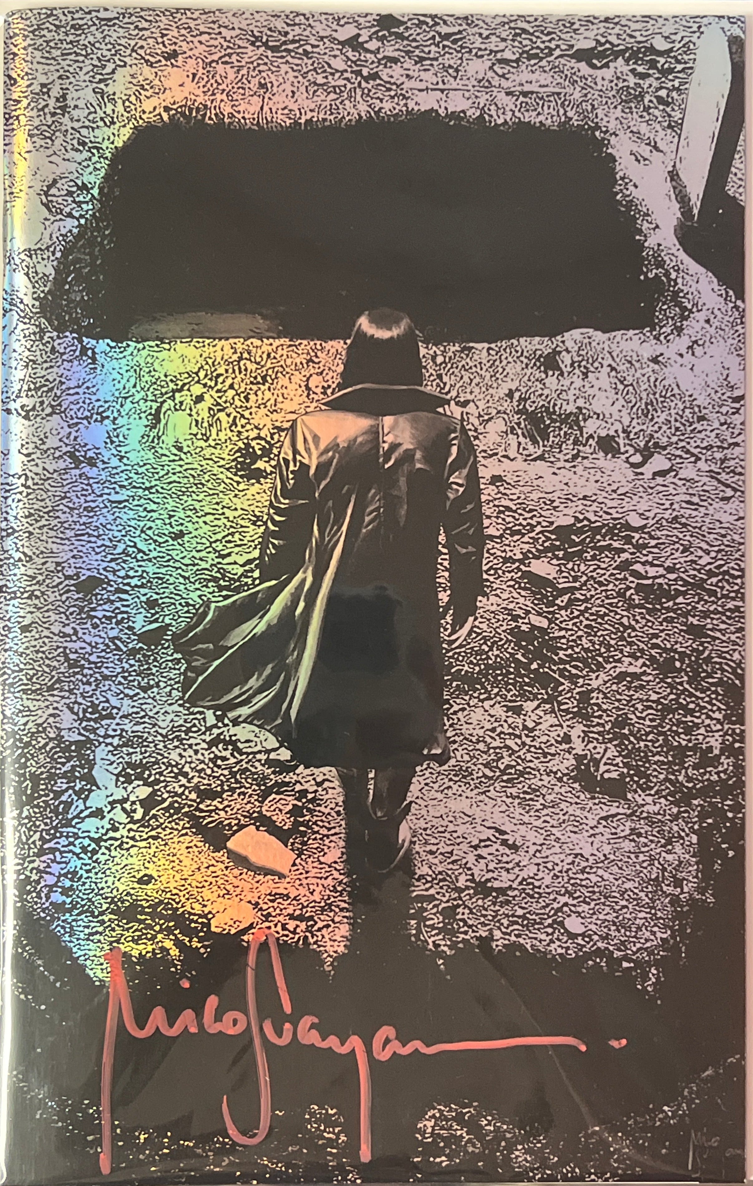 THE CROW #1 FOIL VARIANT AKIRA HOMAGE MEGACON 2025 SIGNED BY MICO SUAYAN WITH COA (SS13)