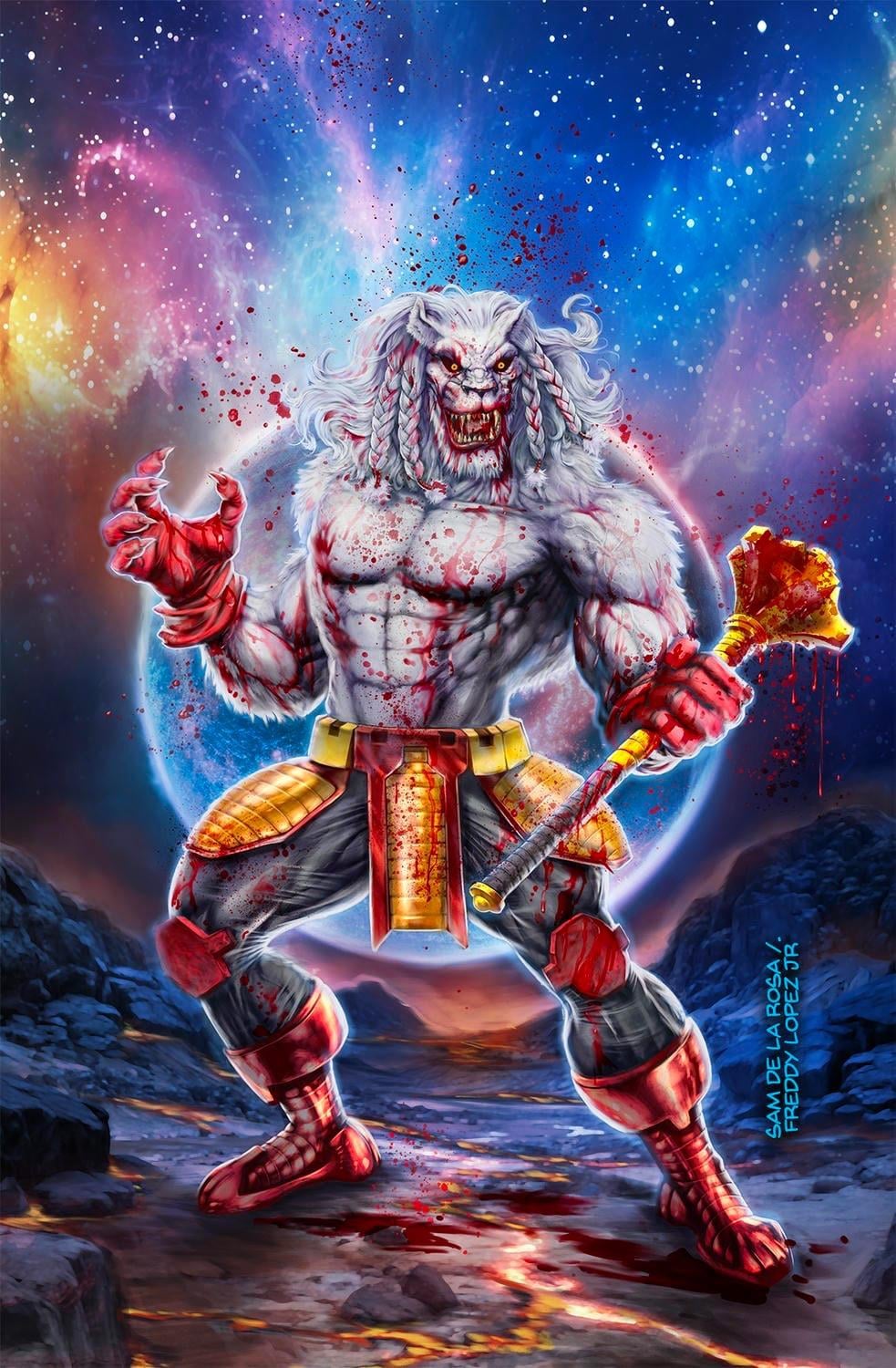 INVINCIBLE UNIVERSE BATTLE BEAST #7 SAM DELAROSA MEGACON EXCLUSIVE VARIANT (I64)