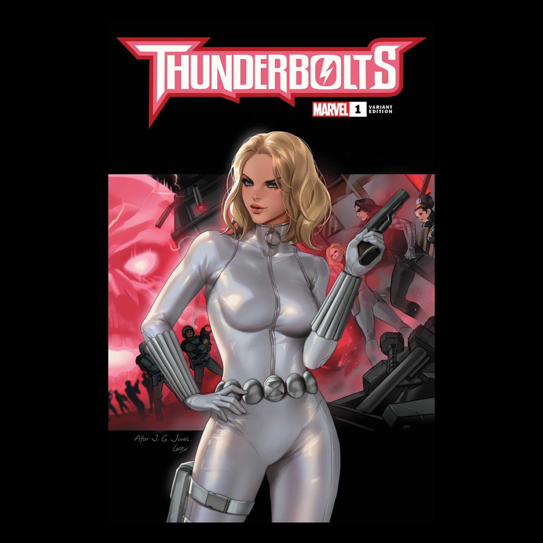 THUNDERBOLTS #1 LEIRIX EXCLUSIVE VARIANT COVER TRADE DRESS (M30)