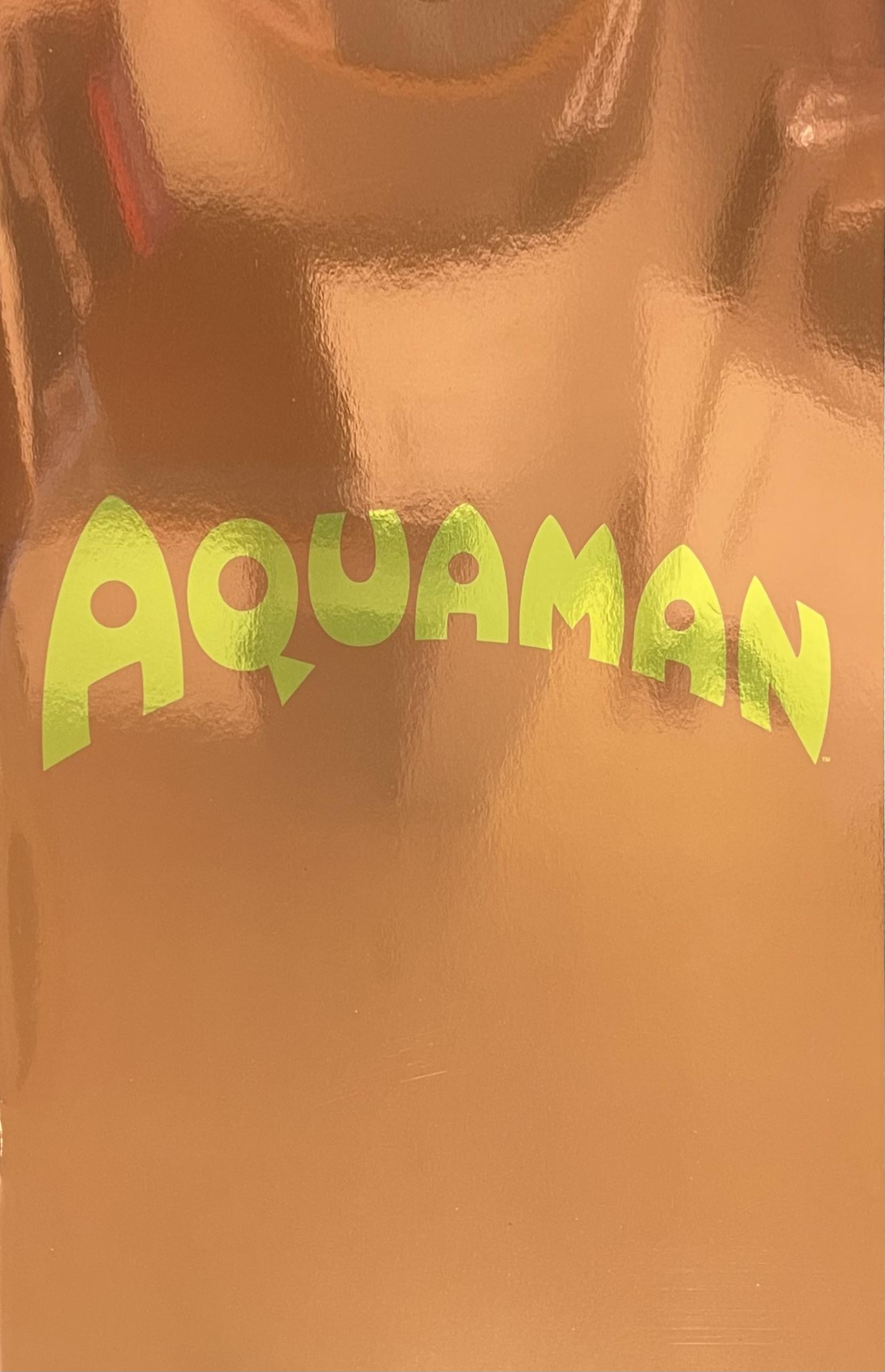 AQUAMAN #35 CLASSIC ORANGE LOGO FOIL VARIANT (D8)