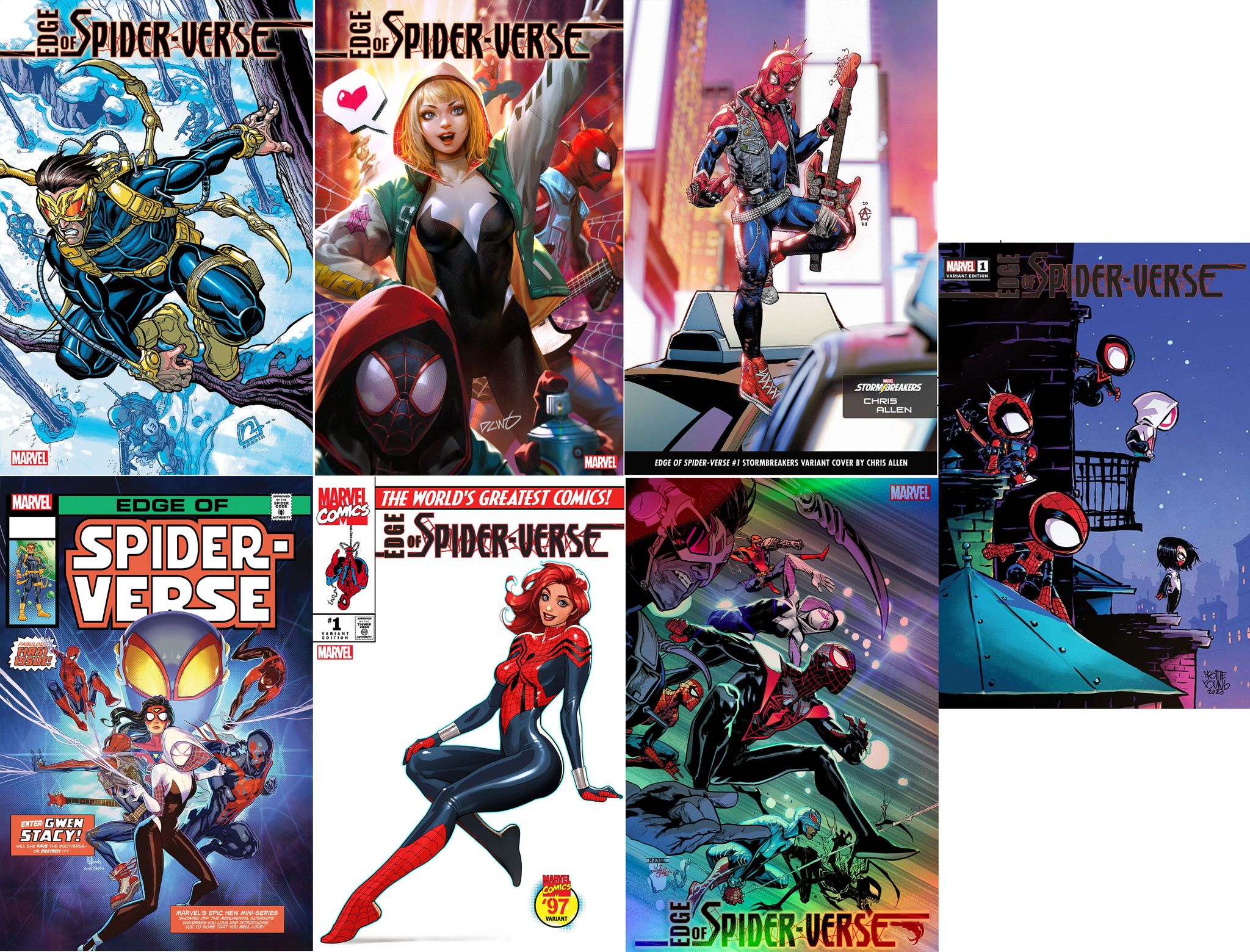 EDGE OF SPIDER-VERSE 1 (7-PACK BUNDLE) - 02/21/24