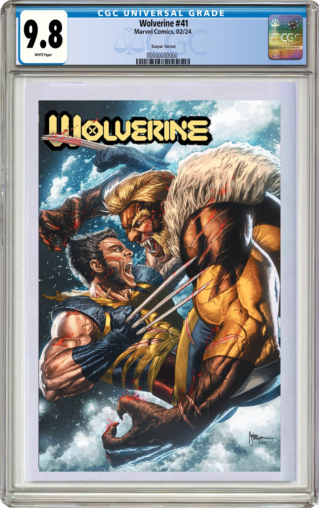 WOLVERINE 41 MICO SUAYAN EXCLUSIVE VARIANT COVERS - 01/10/24