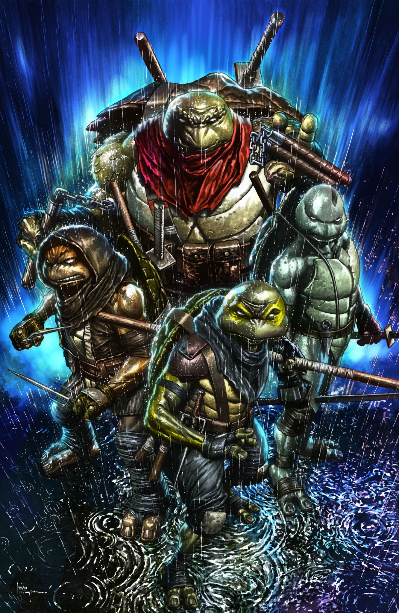 Teenage Mutant Ninja Turtles: The Last Ronin II--Re-Evolution #1 MICO SUAYAN EXCLUSIVE VIRGIN VARIANT OPTIONS - 03/06/24