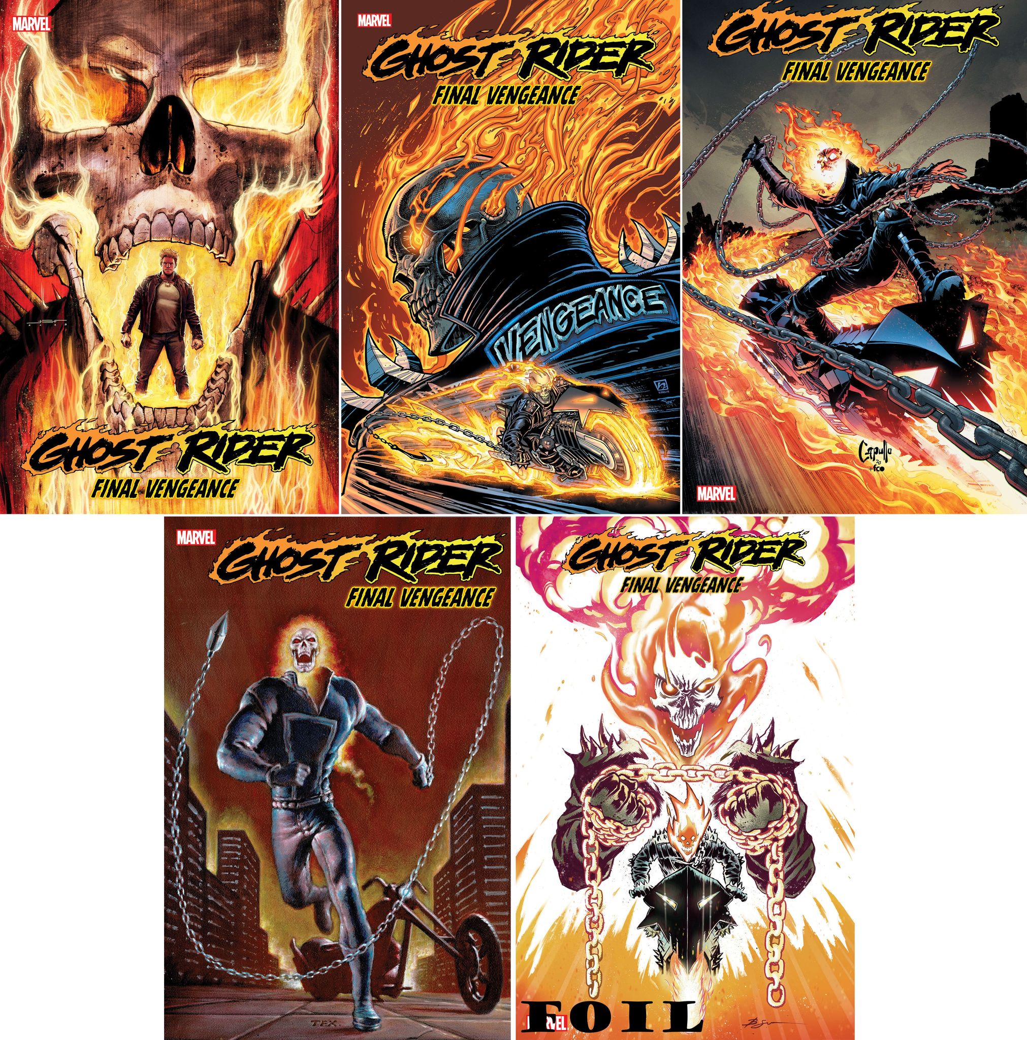 GHOST RIDER: FINAL VENGEANCE 1 5-PACK BUNDLE (NEW GHOST RIDER) 03/13/24