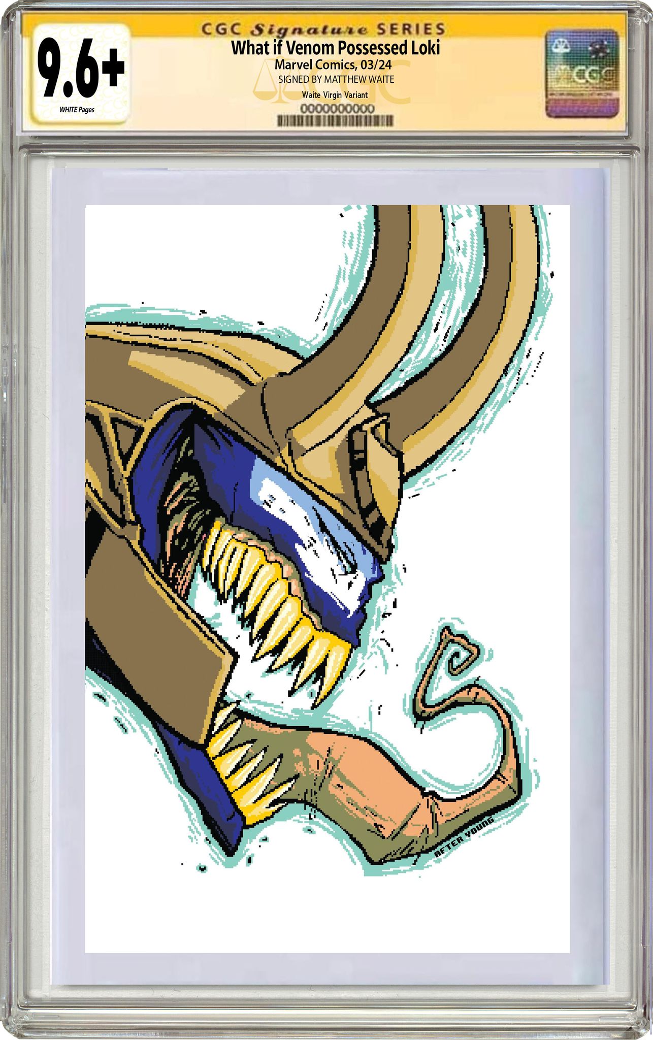 WHAT IF? VENOM 1 MATTHEW WAITE EXCLUSIVE HOMAGE- Loki -- 02/28/24