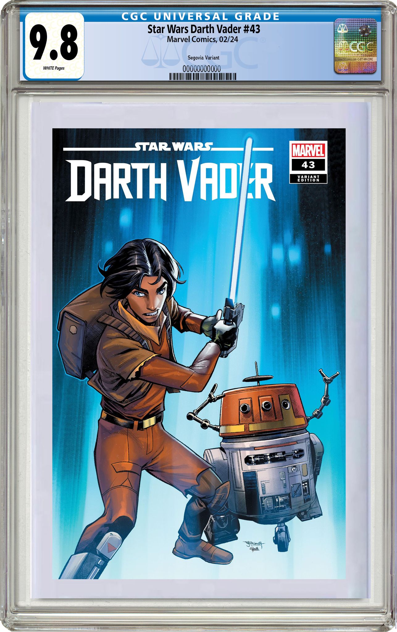 STAR WARS: DARTH VADER 43 STEPHEN SEGOVIA REBELS 10TH ANNIVERSARY LIMITED EDITION #2 OF 4 EXCLUSIVE SERIES OPTIONS - 02/14/24
