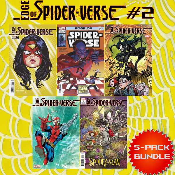 EDGE OF SPIDER-VERSE #2 FIRST OF SPOOKY-MAN 5-PACK 