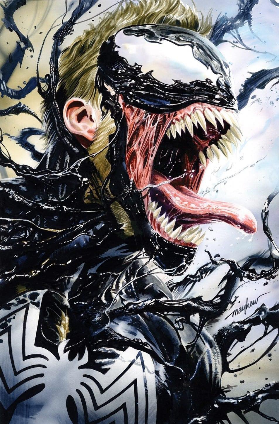 VENOM: SEPARATION ANXIETY #1 MIKE MAYHEW EXCLUSIVE VARIANT OPTIONS 05-15-24