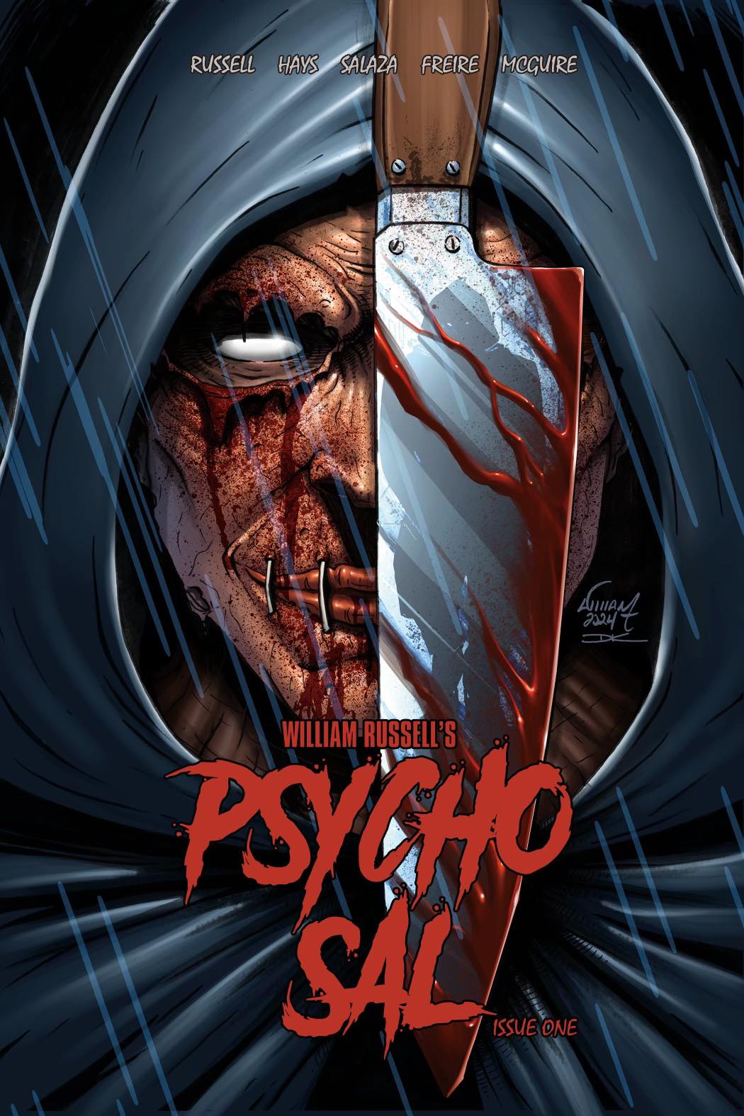 PSYCHO SAL #1 WILLIAM RUSSELL EXCLUSIVE VARIANT OPTIONS