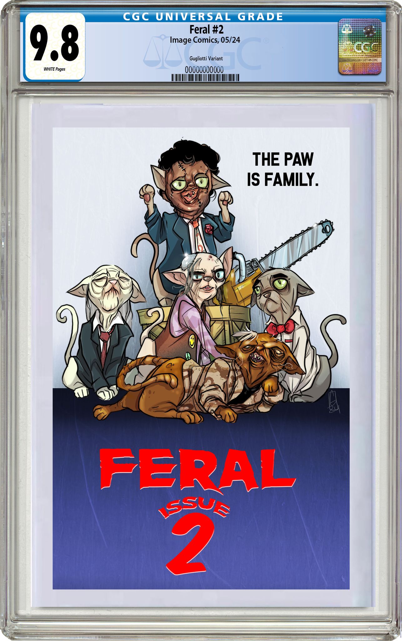 FERAL #2 CHRIS GUGLIOTTI EXCLUSIVE HOMAGE TO THE TEXAS CHAINSAW MASSACRE PT2 - 04/24/24