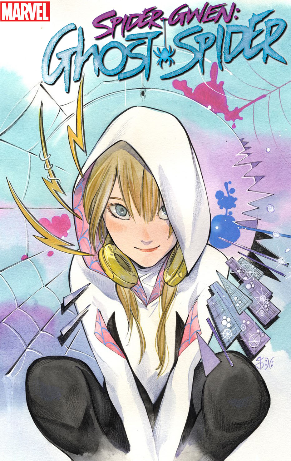 SPIDER-GWEN: THE GHOST-SPIDER #1 PEACH MOMOKO EXCLUSIVE VARIANT OPTION SPIDER-GWEN: THE GHOST-SPIDER #1 PEACH MOMOKO EXCLUSIVE VARIANT OPTION