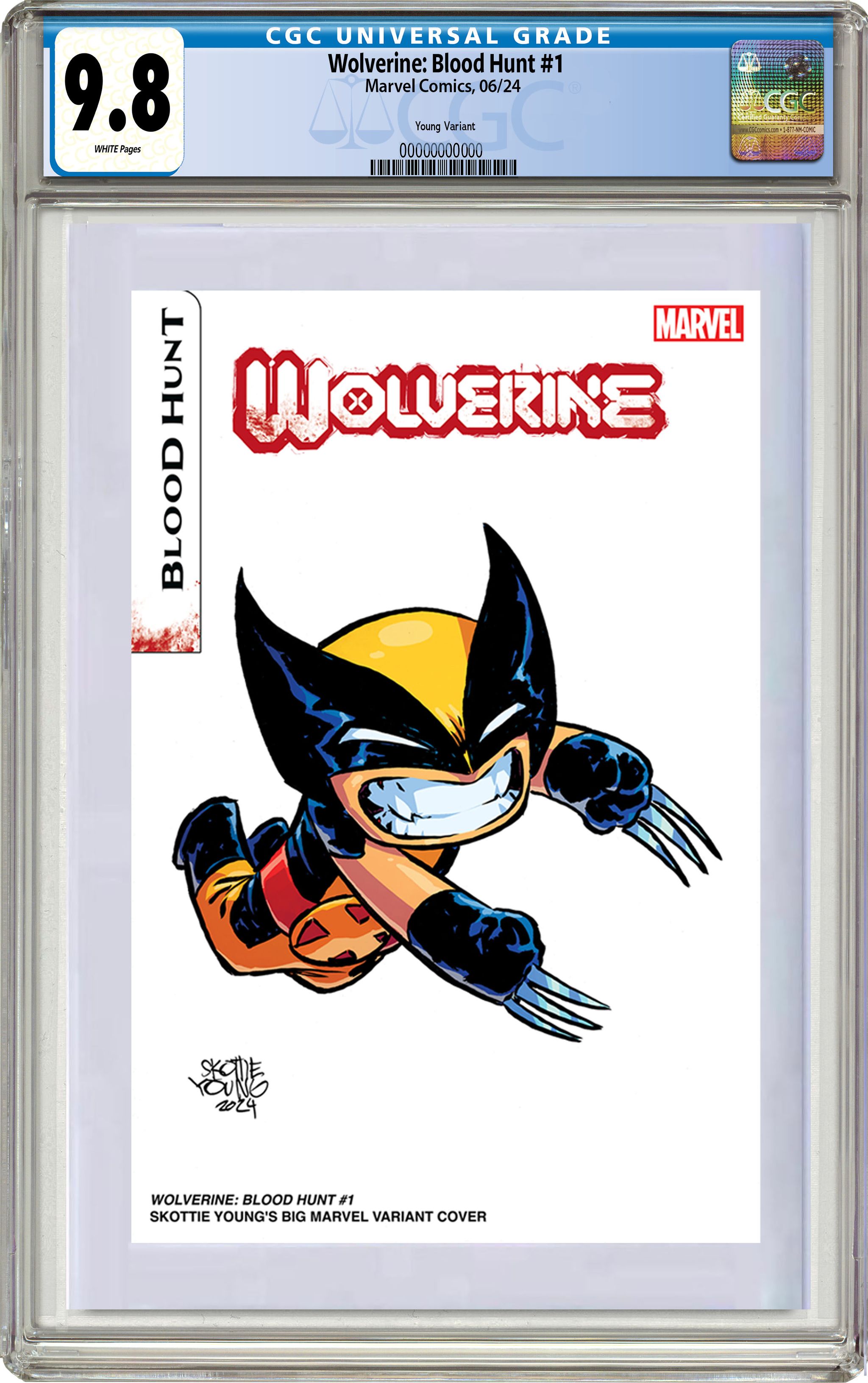 WOLVERINE: BLOOD HUNT #1 SKOTTIE YOUNG'S BIG MARVEL VARIANT [BH] 06-05