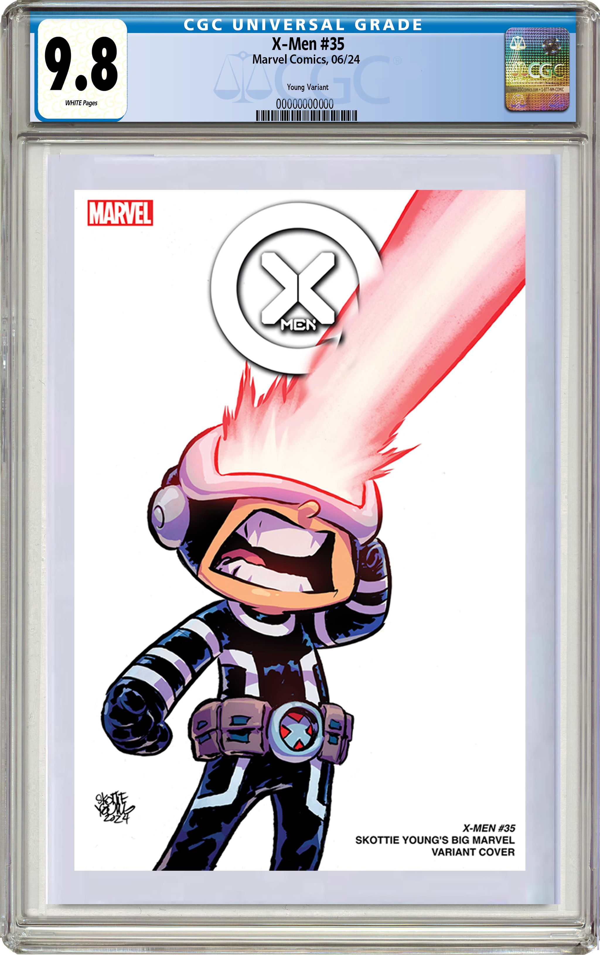 X-MEN #35 SKOTTIE YOUNG'S BIG MARVEL VARIANT [FHX] 06-05-24
