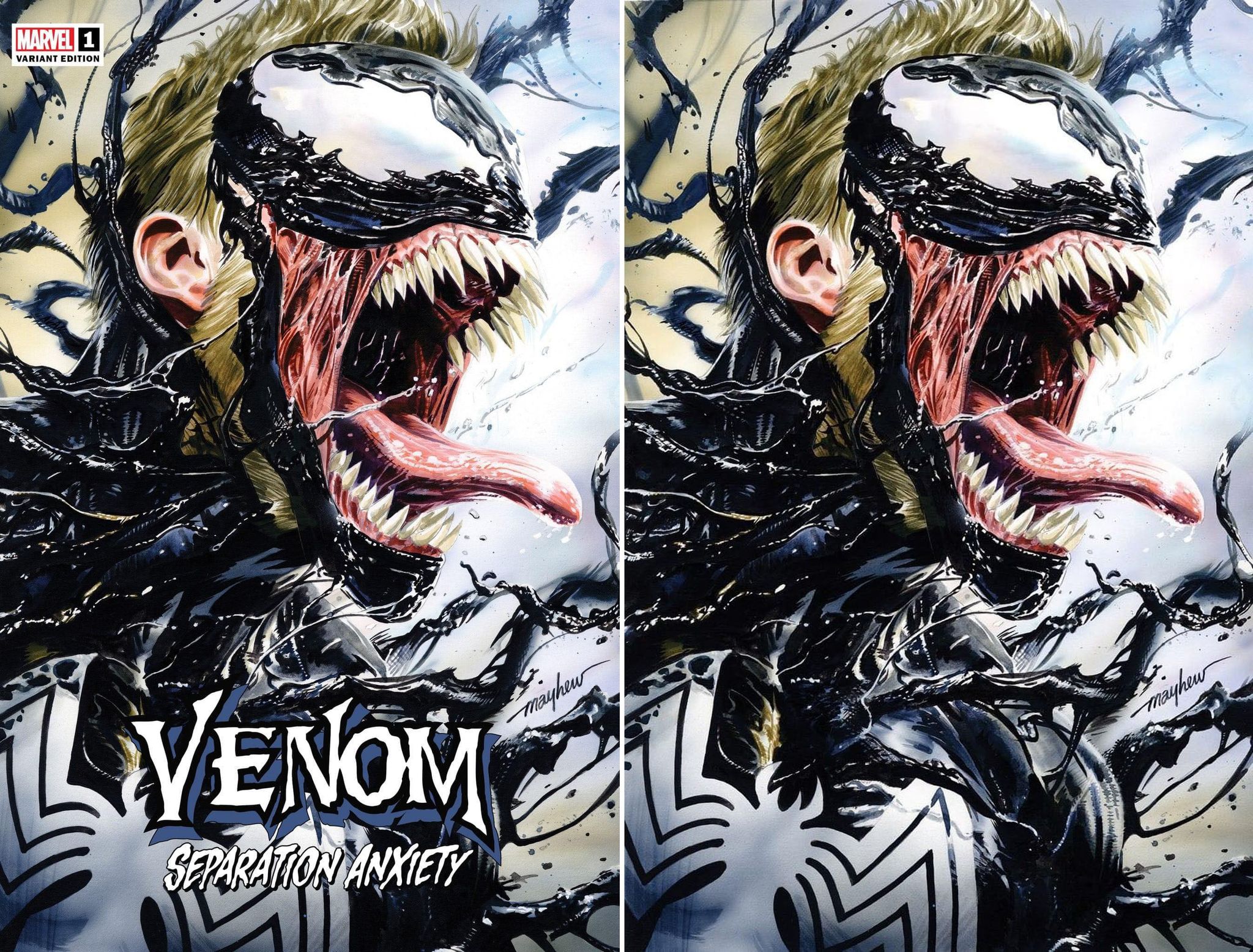 VENOM: SEPARATION ANXIETY #1 MIKE MAYHEW EXCLUSIVE VARIANT OPTIONS 05-15-24