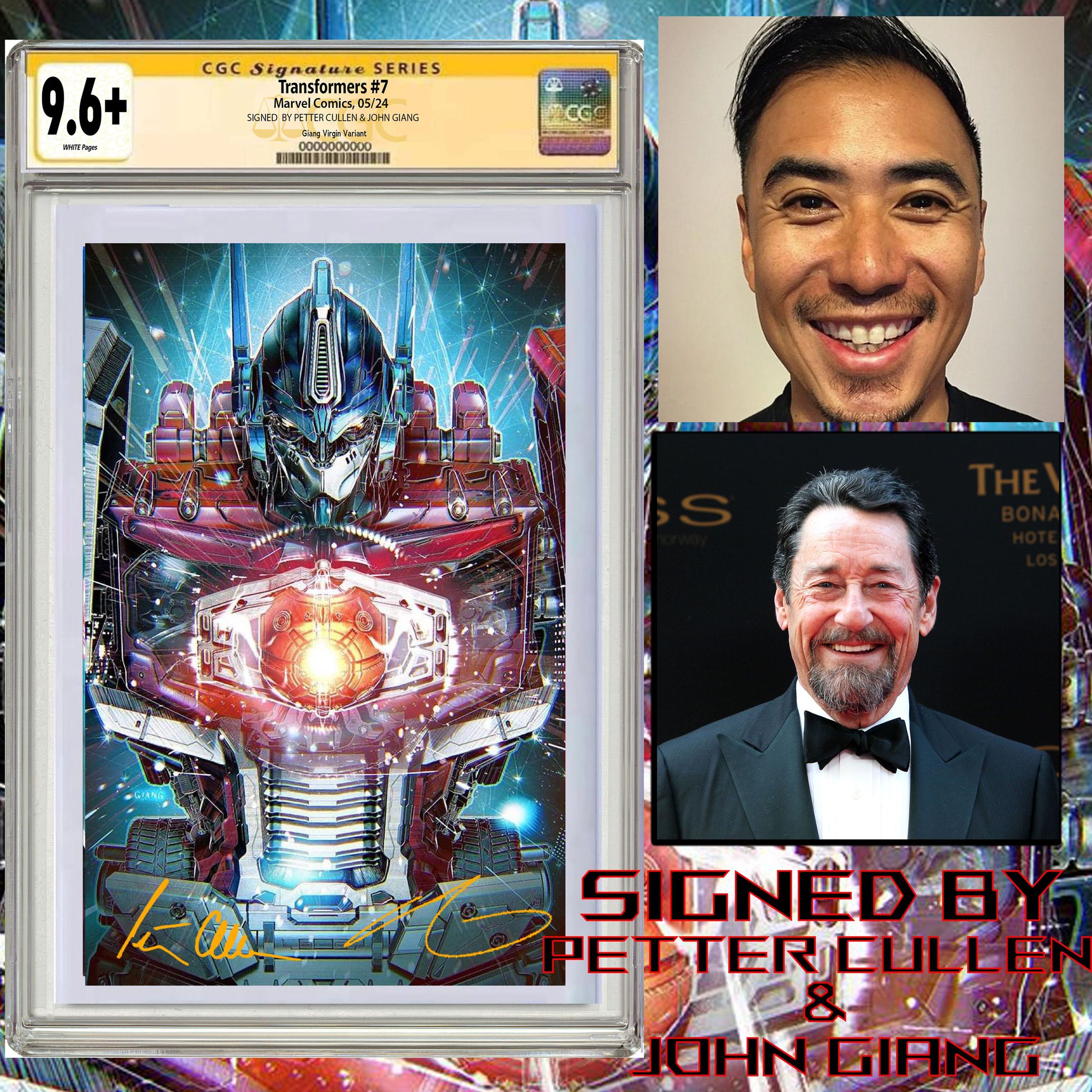 TRANSFORMERS #7 PETER CULLEN & JOHN GIANG SIGNATURE SERIES OPPORTUNITY