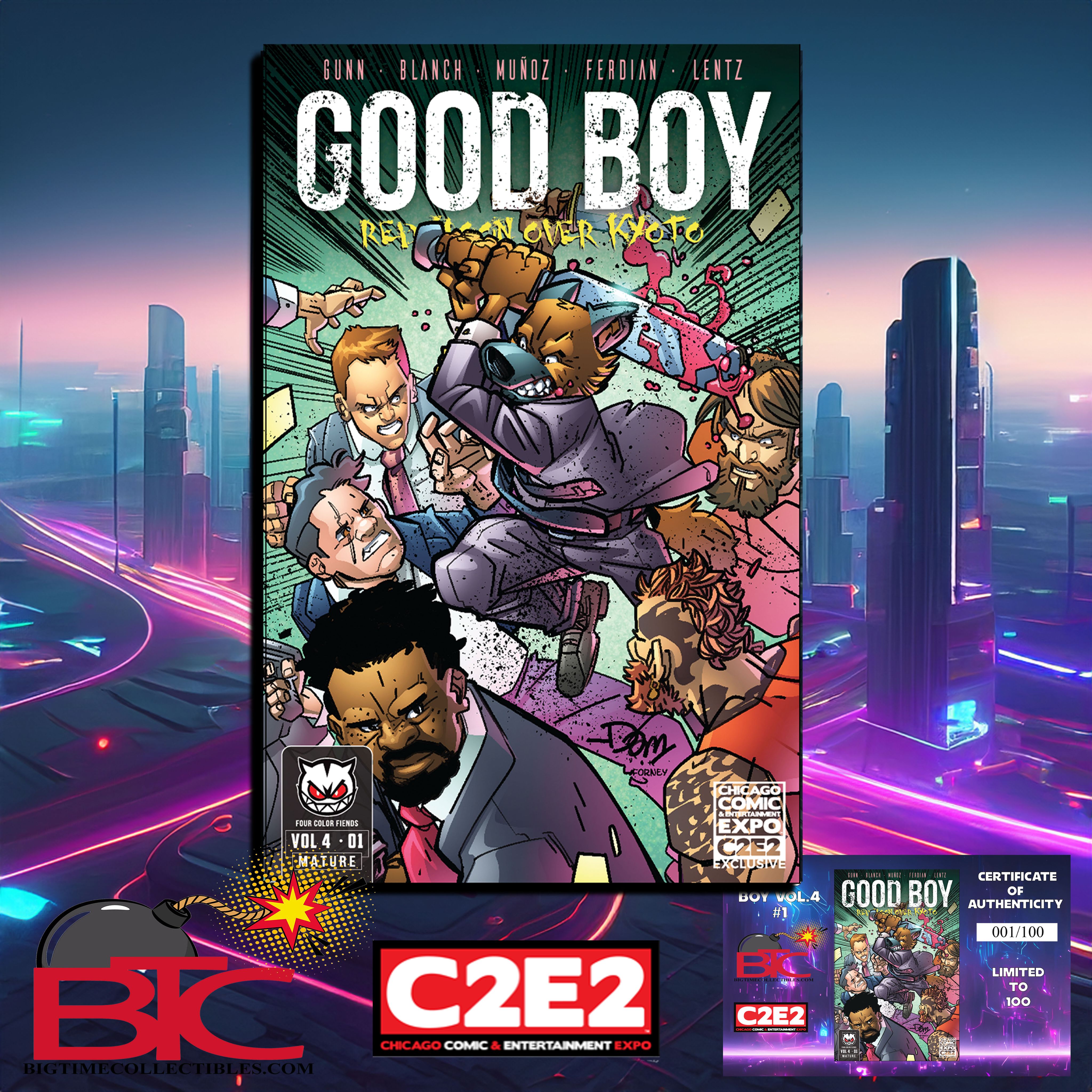 GOOD BOY #1 C2E2 EXCLUSIVE VARIANT LIMITED TO 100 W/COA