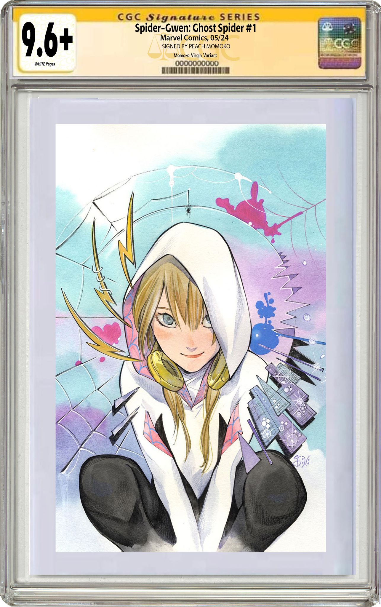 SPIDER-GWEN: THE GHOST-SPIDER #1 PEACH MOMOKO EXCLUSIVE VARIANT OPTIONS - 05/22/2024