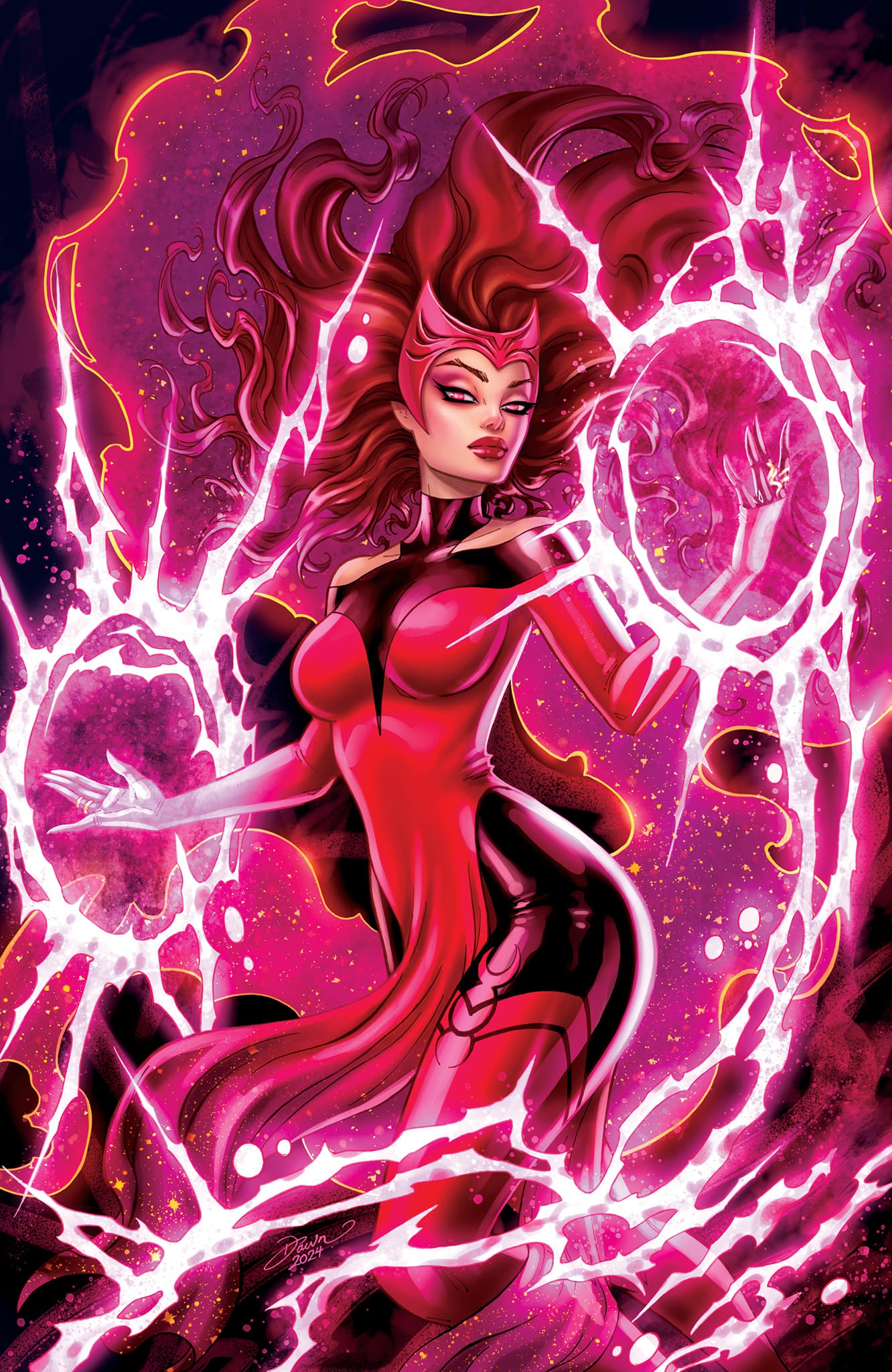 SCARLET WITCH #1 DAWN MCTEIGUE FIRST MARVEL COMICS EXCLUSIVE VARIANT OPTIONS06-12-24