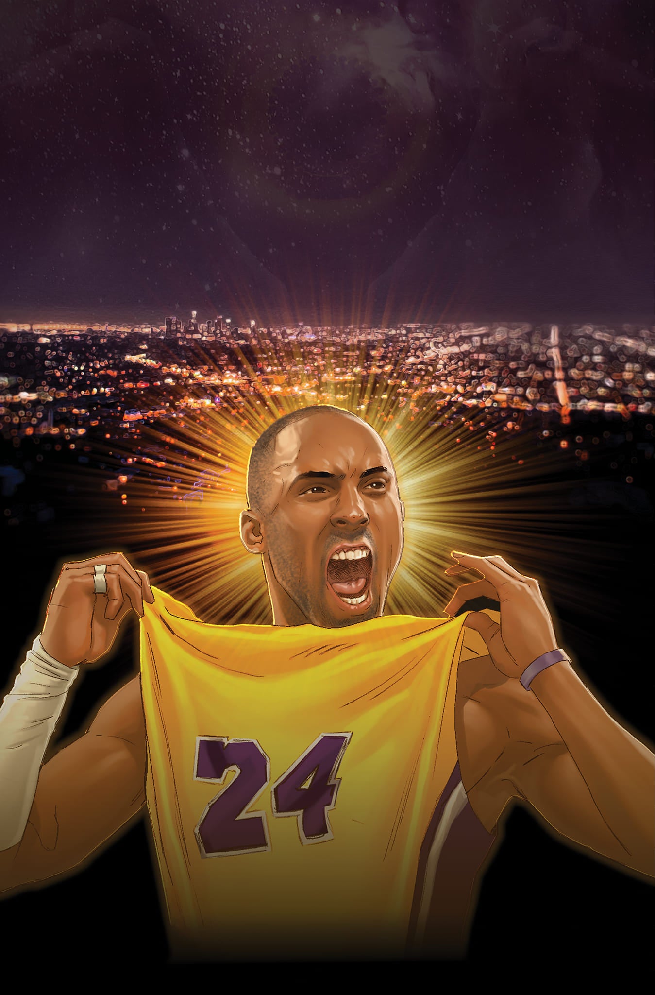 TRIBUTE: KOBE BRYANT #1 SAJAD SHAH EXCLUSIVE VARIANT OPTIONS