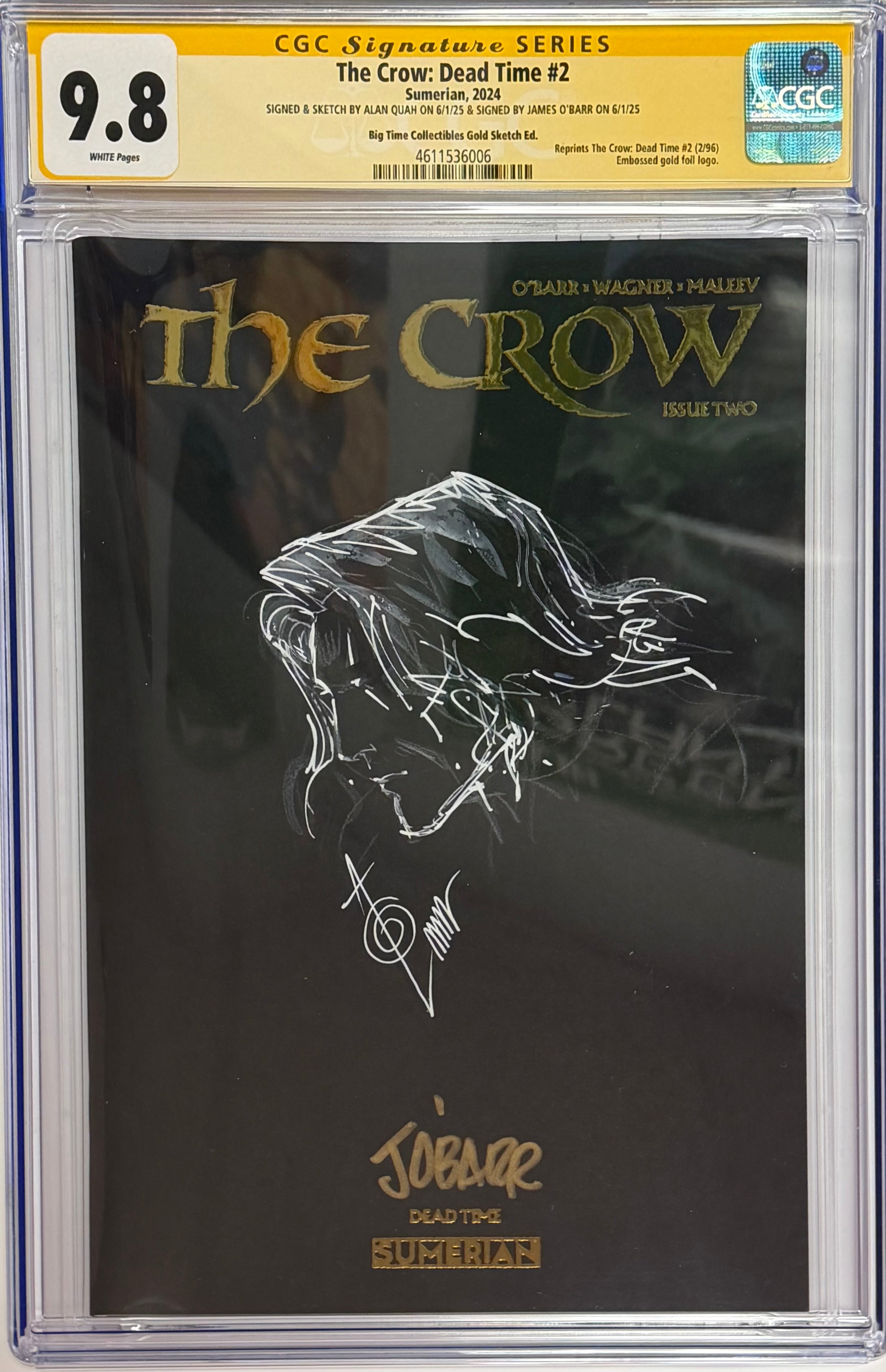 アメコミリーフ Crow: Dead Time #1 CGC 9.8 サイン入り アメコミリーフ Crow: Dead Time #1 CGC 9.8 サイン入り - メルカリ