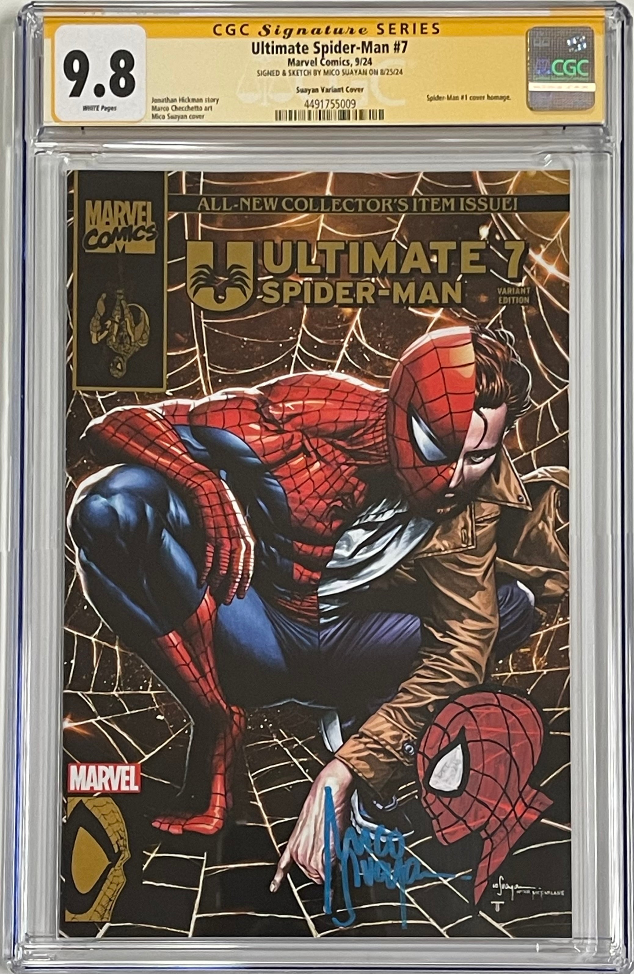 Miles Morales: Ultimate Spider-Man 1 CGC 9.6 with Custom Label - Shipping Incl on sale