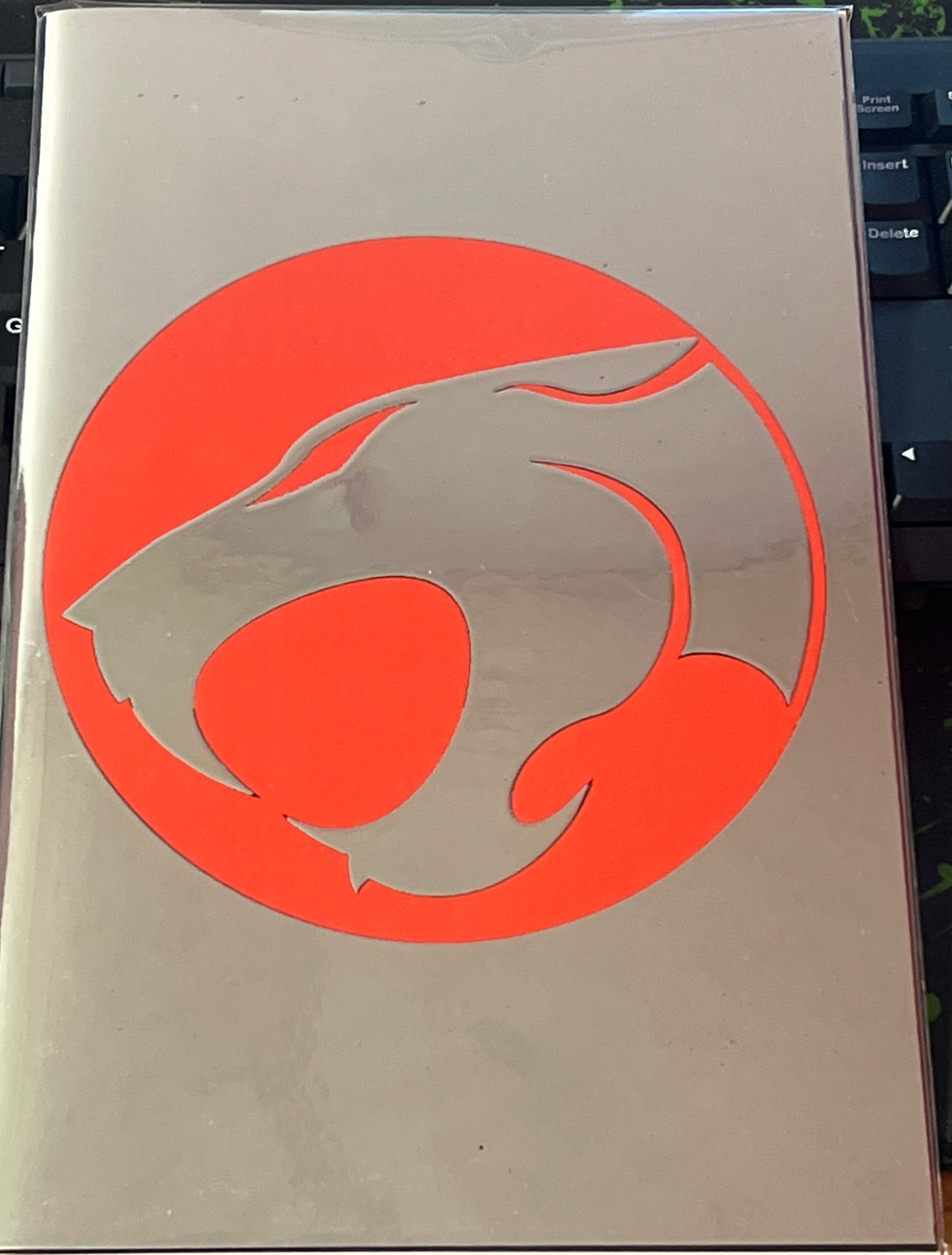 THUNDERCATS #1 CVR I THUNDERCATS SYMBOL SILVER FOIL (ONLY 50) WITH COA - 02-07-24 (CB5)