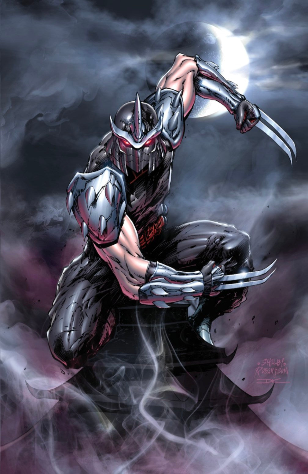 Teenage Mutant Ninja Turtles: Shredder #1 Shelby Robertson Exclusive Virgin Edition.