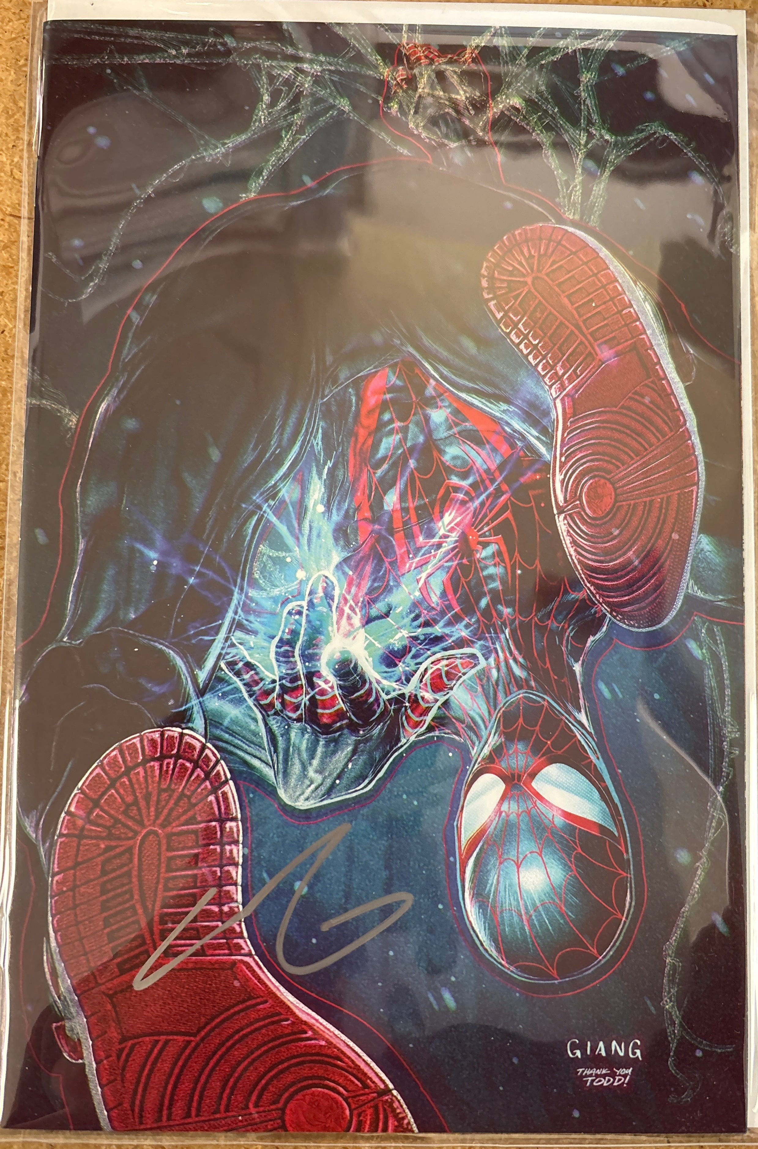 MILES MORALES SPIDER-MAN #1 JOHN GIANG INAUGURAL MARVEL EXCLUSIVE VARIANT COVERS (SS10)